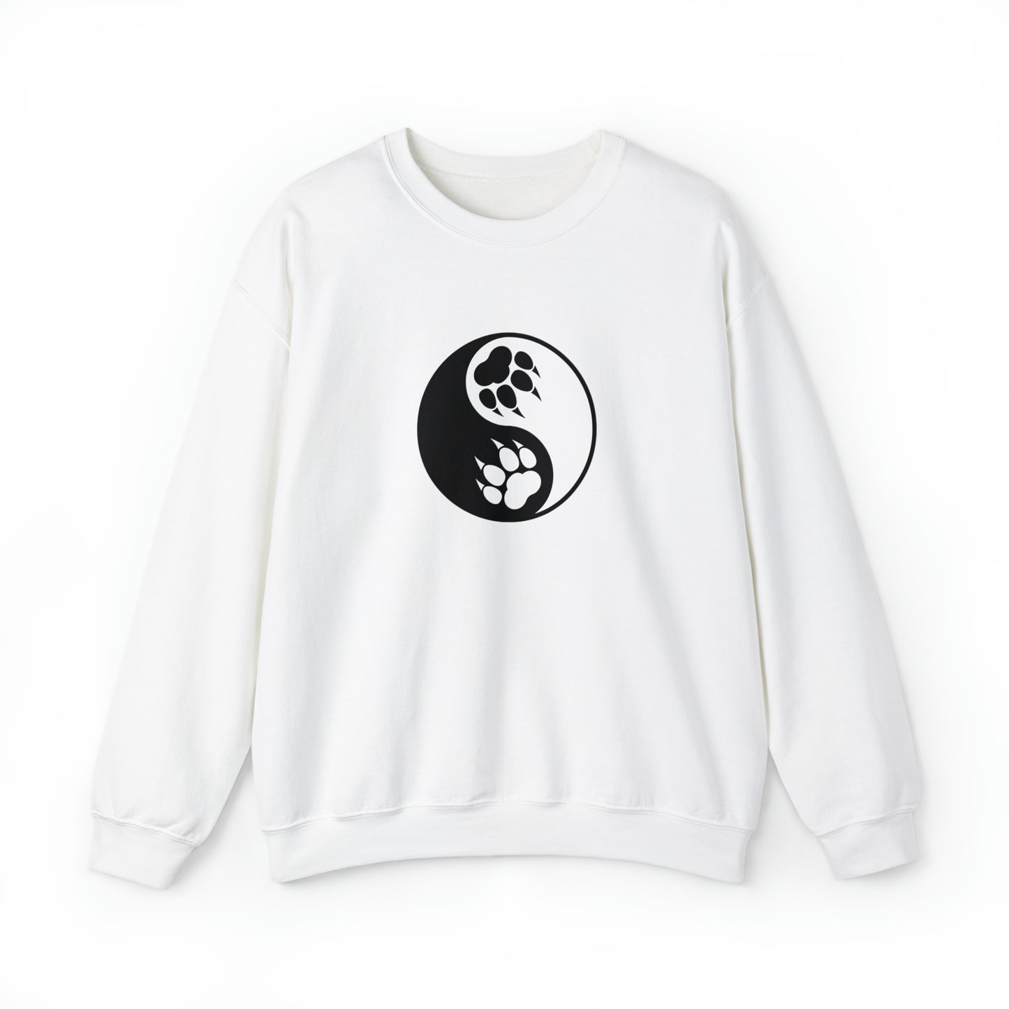 Yin Yang Paw Heavy Sweatshirt