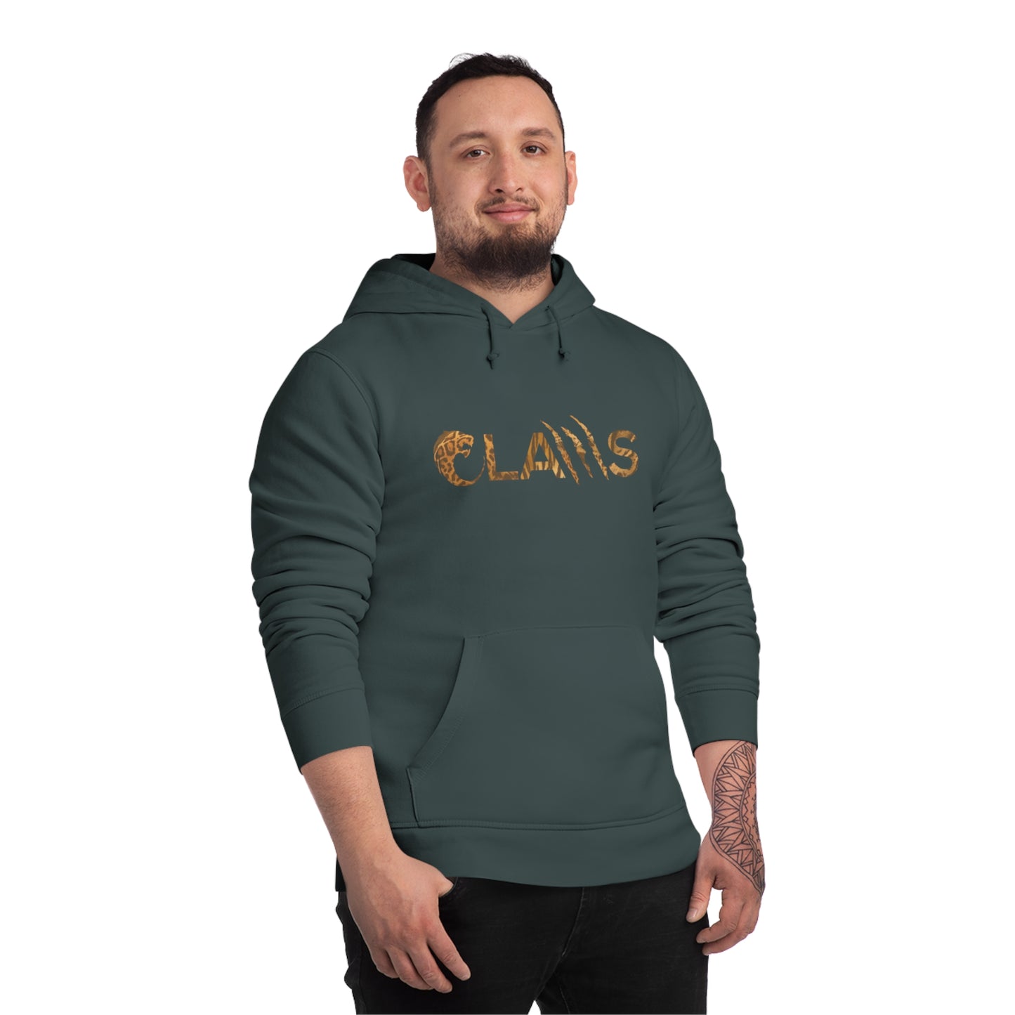 CLAWS Organic Material Hoodie Sweatshirt