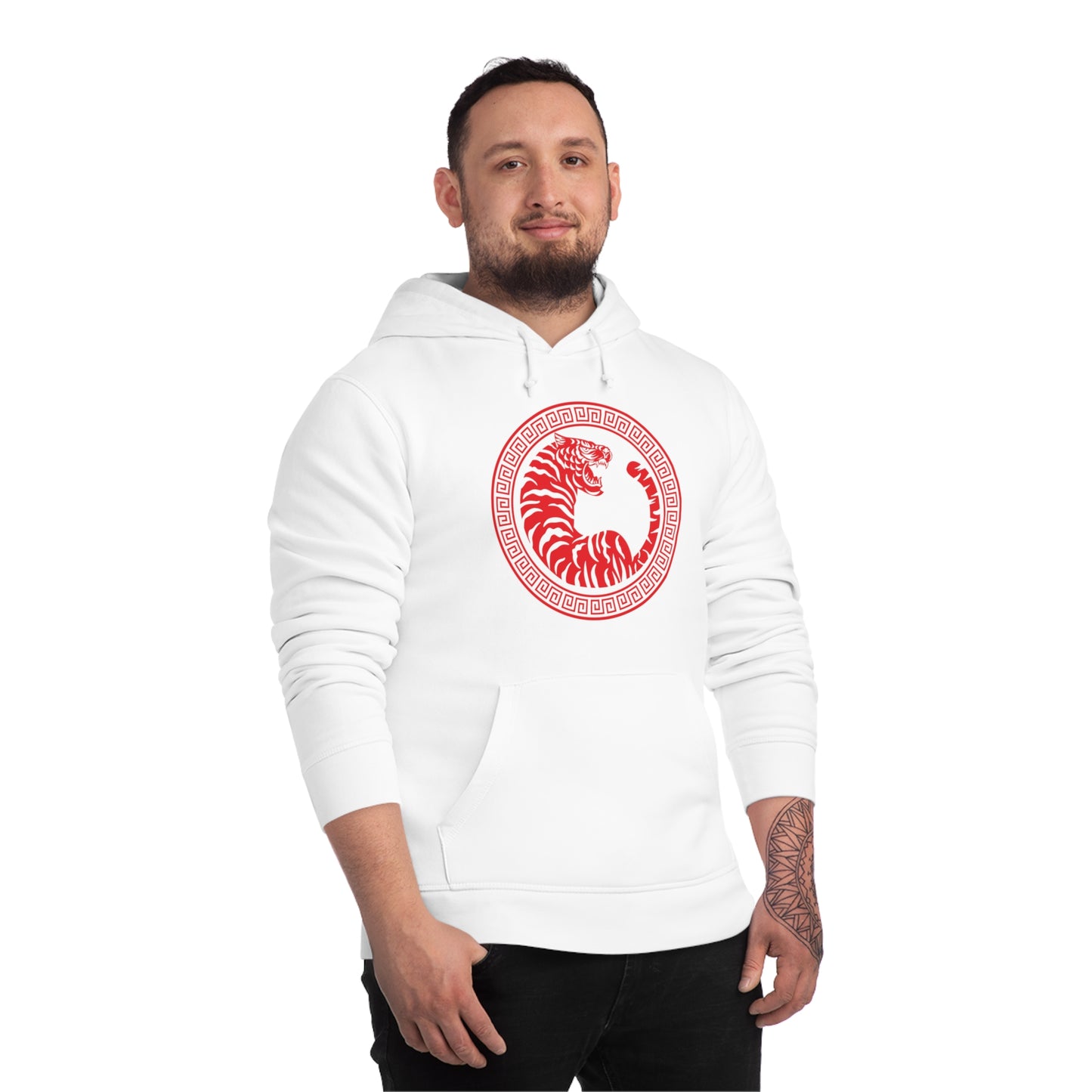 Eternal Tiger Organic Material Hoodie Sweatshirt