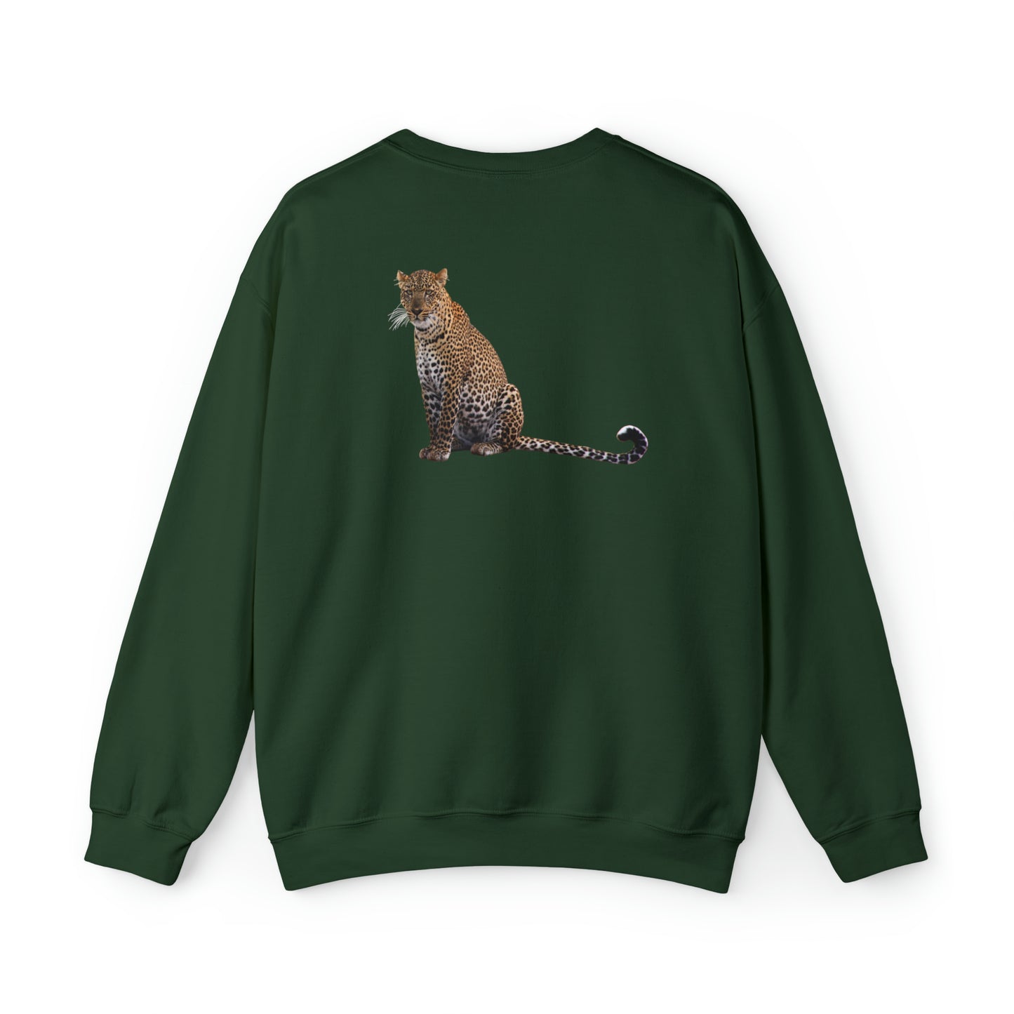 Sitting Leopard Heavy Sweatshirt