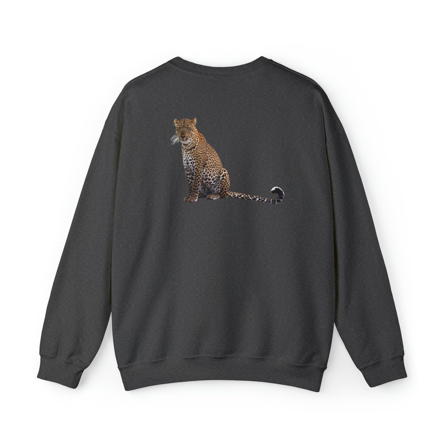 Sitting Leopard Heavy Sweatshirt