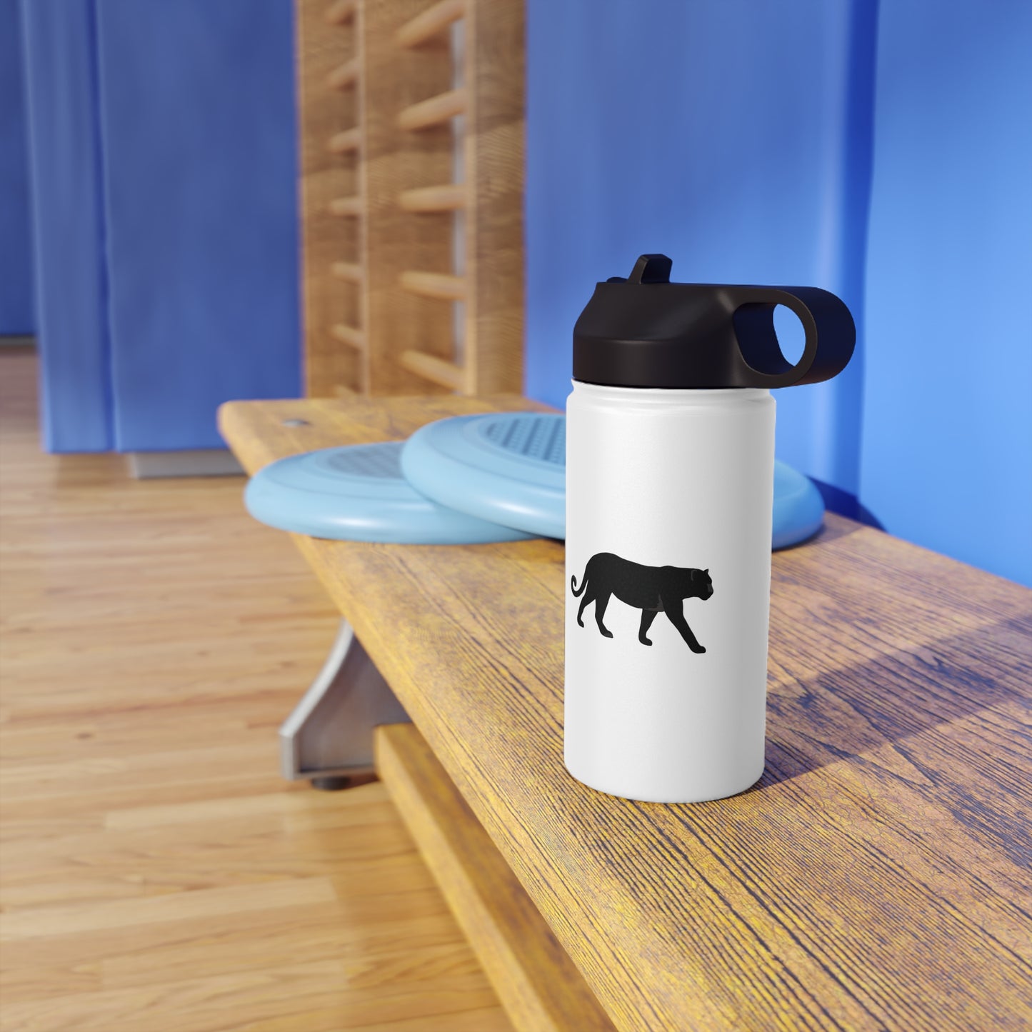 Black Panther Stainless Steel Water Bottle