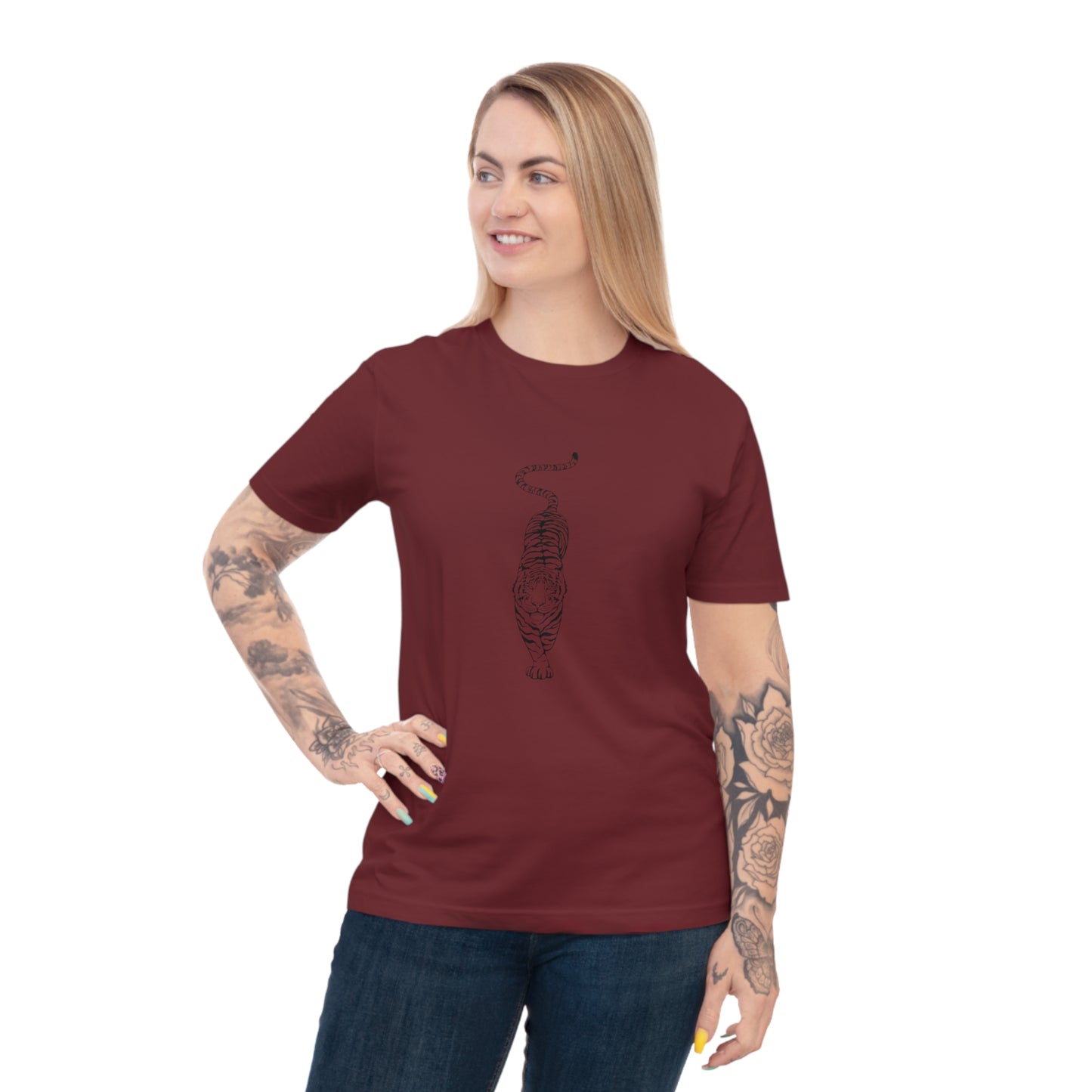 Tiger Tail Organic Cotton Jersey T-shirt