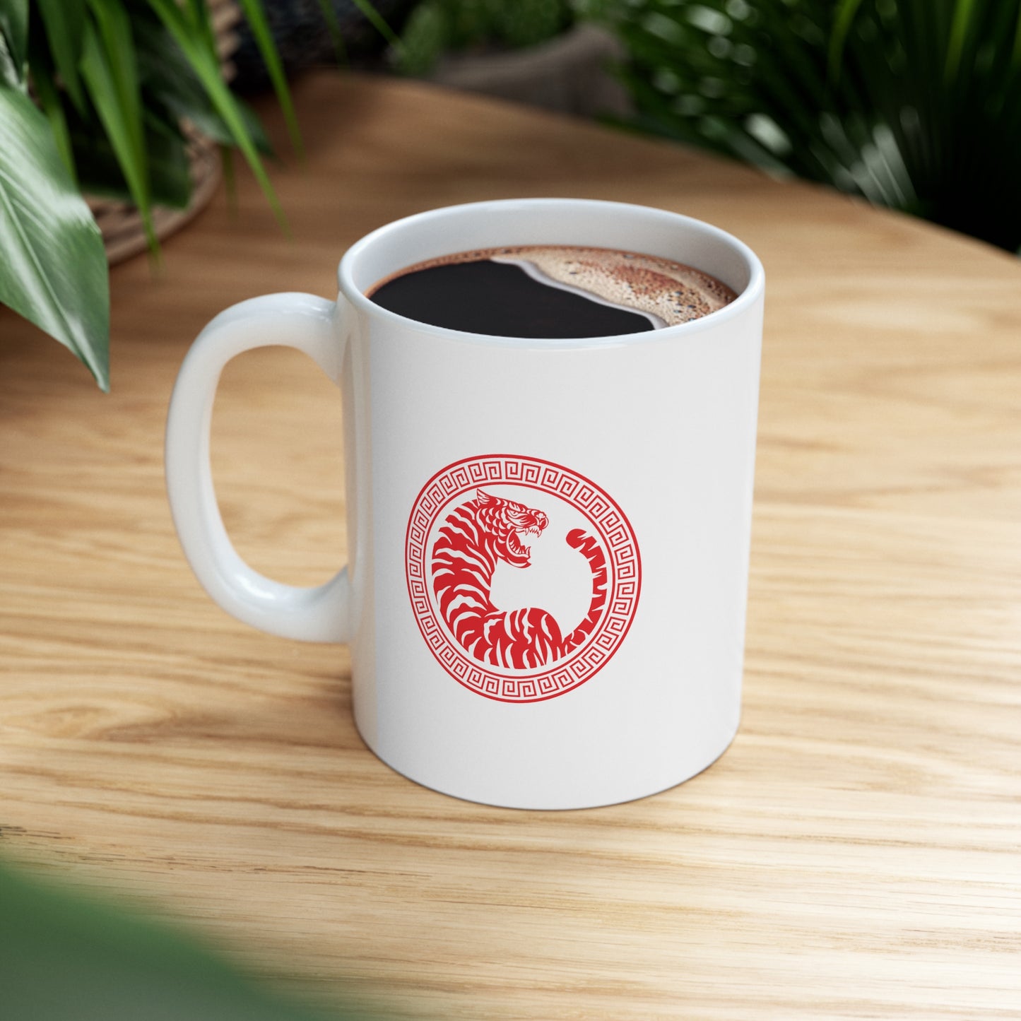 Eternal Tiger Ceramic Coffee Mug Cup