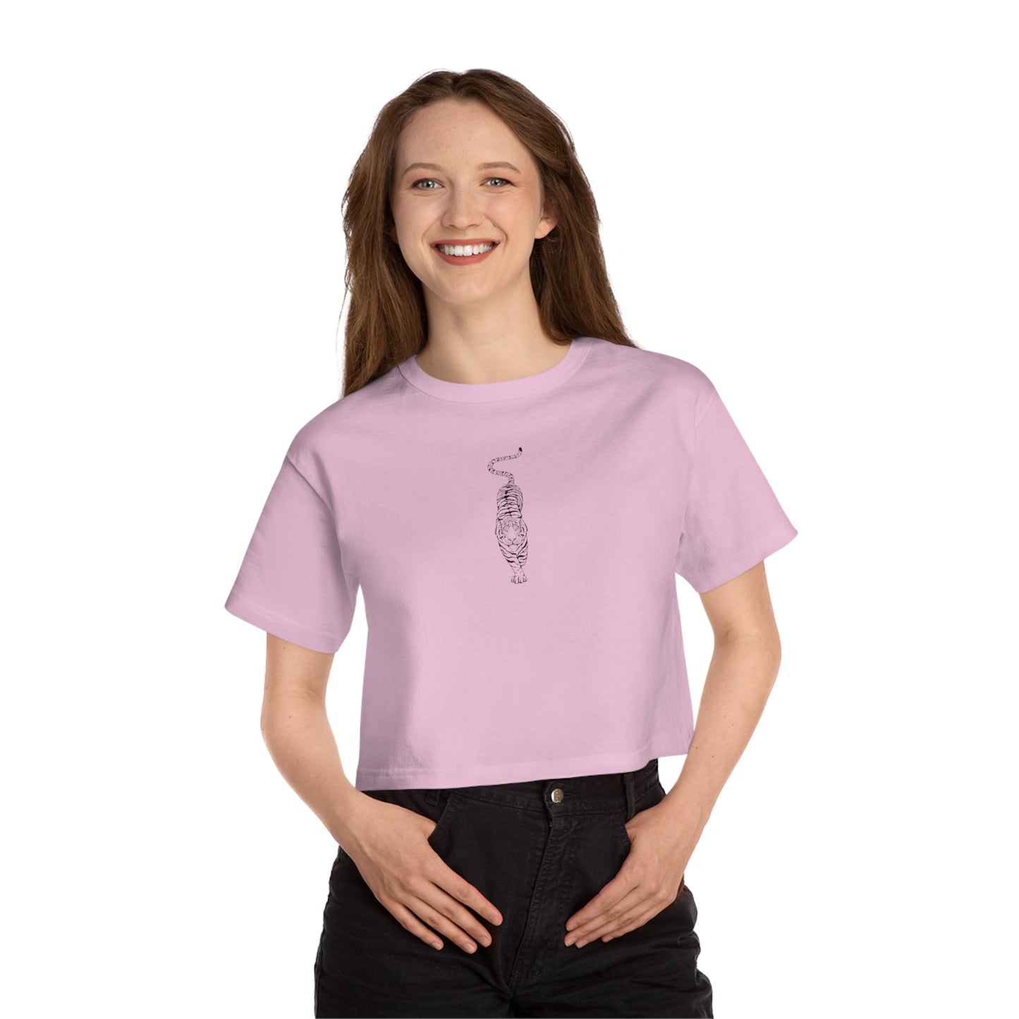 Tiger Tail Women's Heritage Cropped T-Shirt