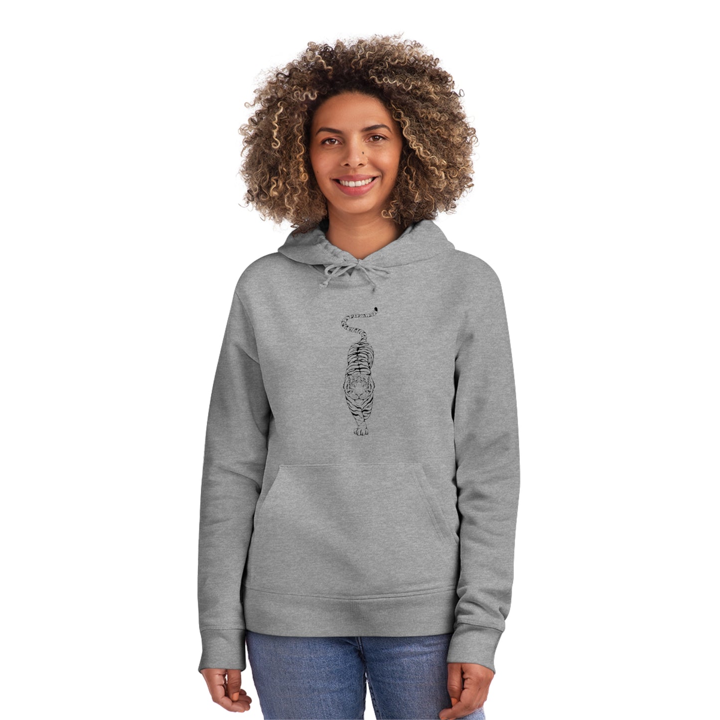 Tiger Tail Organic Hoodie Sweatshirt