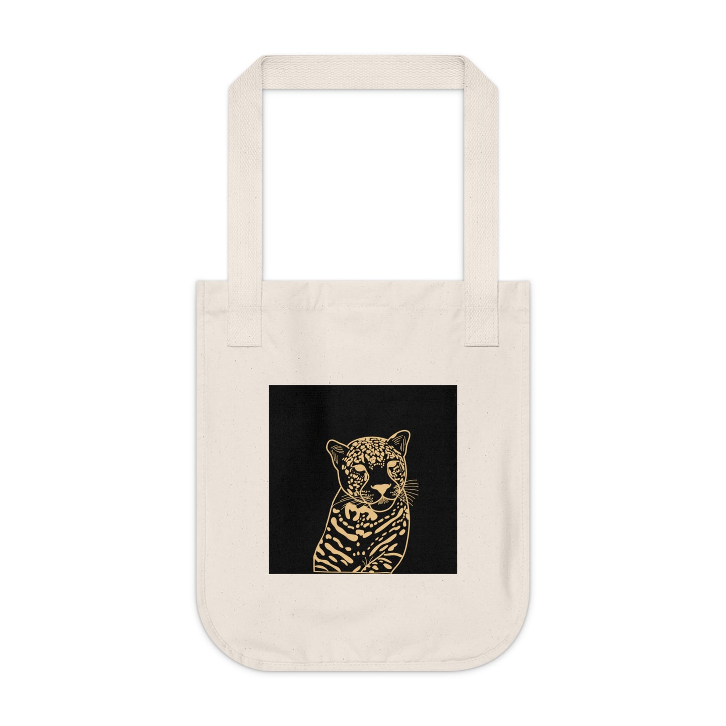 Cool Cat Organic Canvas Tote Bag