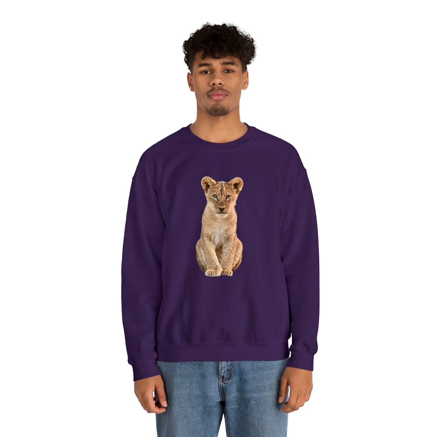 Baby Lion Cub Heavy Sweatshirt