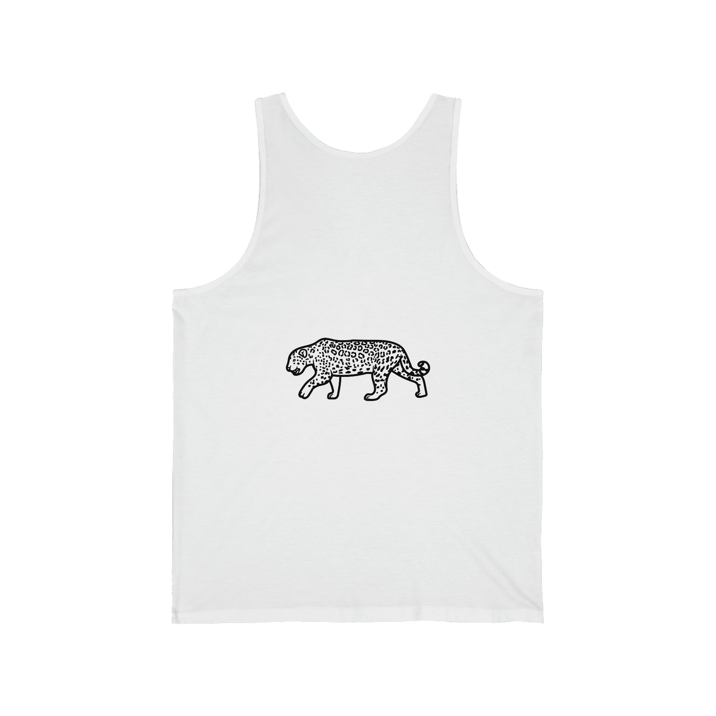 Jaguar Outline Jersey Tank Top Shirt