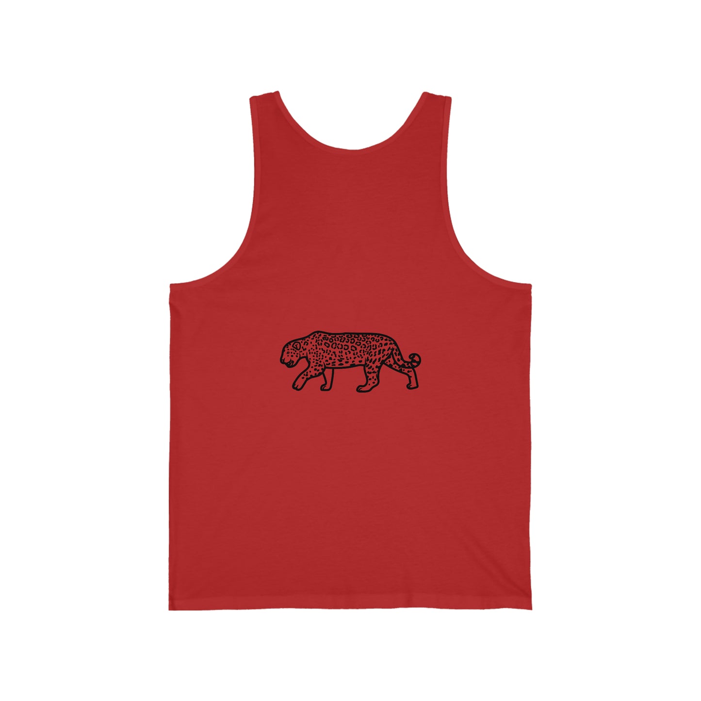 Jaguar Outline Jersey Tank Top Shirt