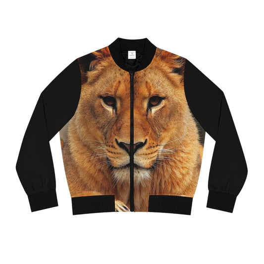 Woman's Lioness Bomber Jacket