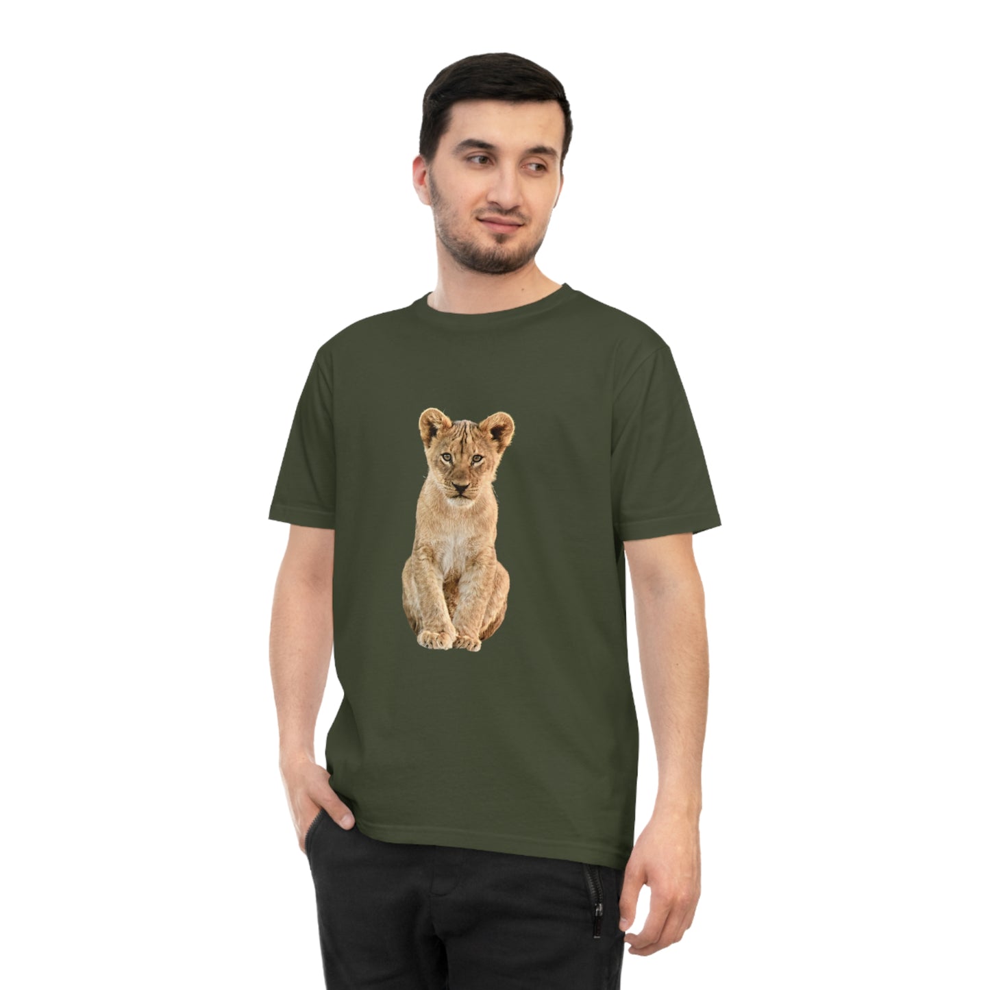 Organic Cotton Baby Lion Cub Jersey Shirt