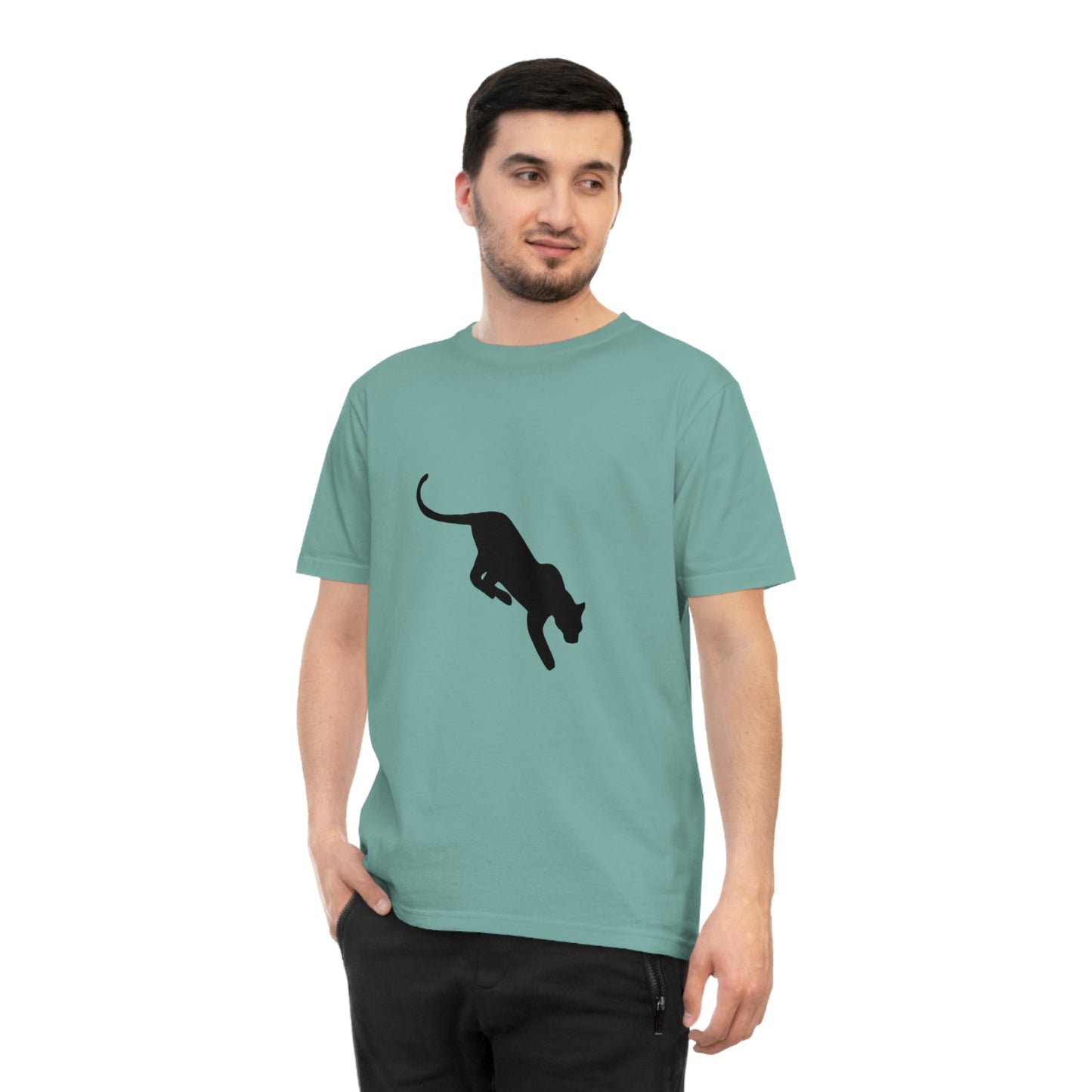 Panther Leap Organic Cotton Jersey T-shirt