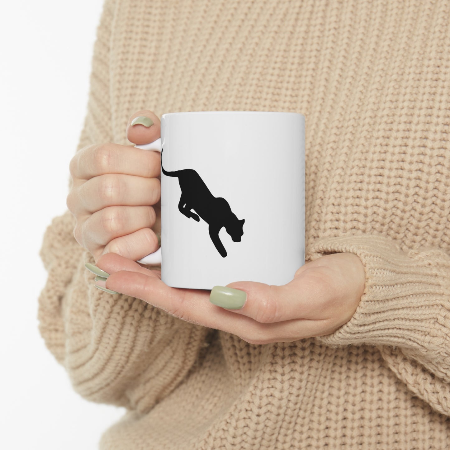 Panther Ceramic Mug Cup