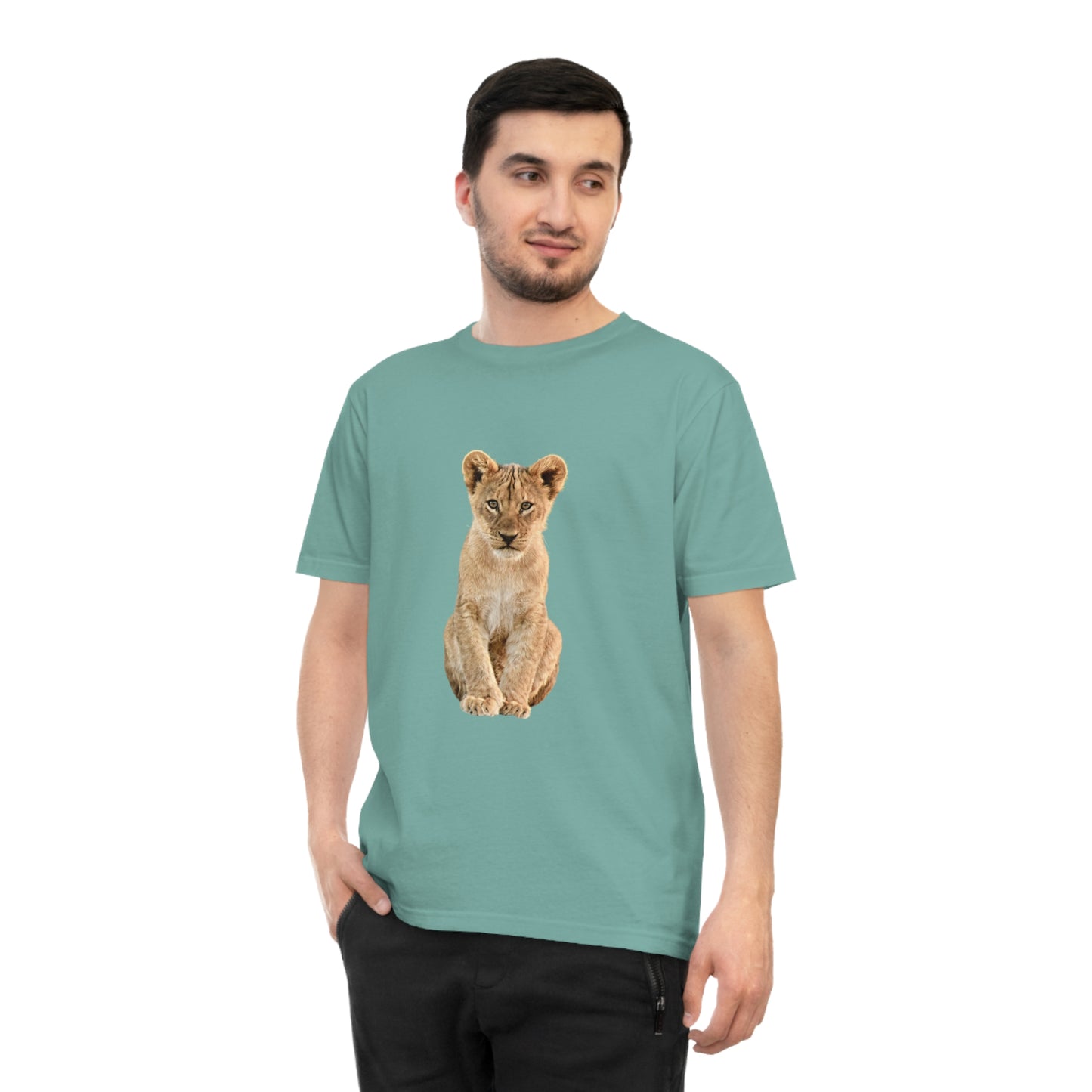 Organic Cotton Baby Lion Cub Jersey Shirt