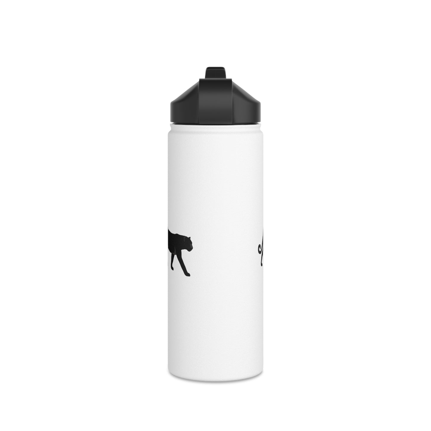 Black Panther Stainless Steel Water Bottle