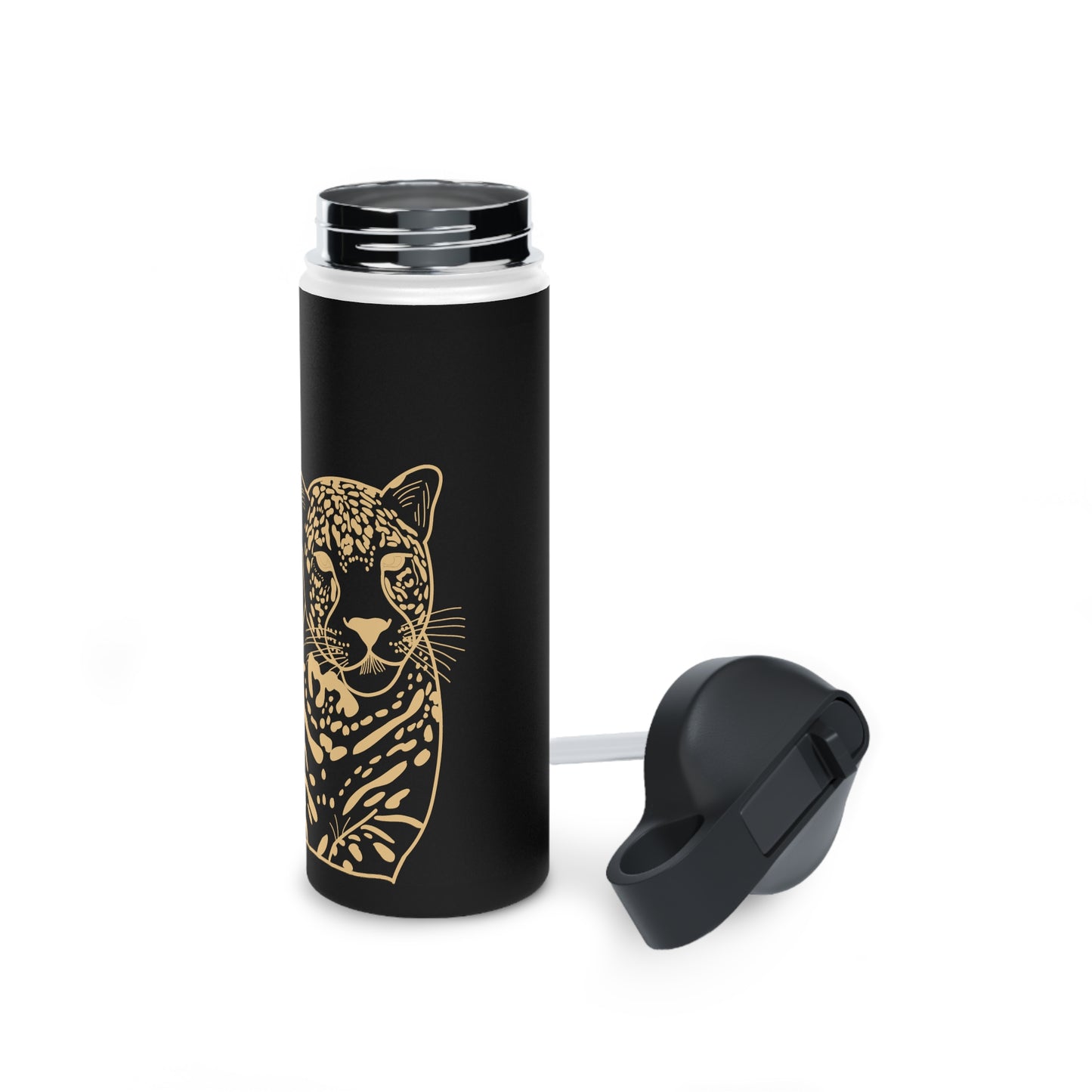 Cool Cat Stainless Steel Water Bottle