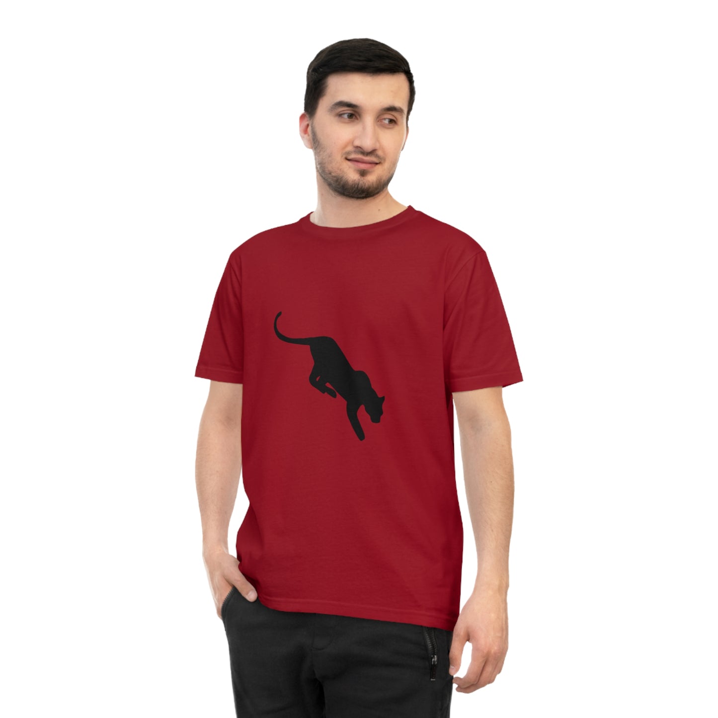 Panther Leap Organic Cotton Jersey T-shirt