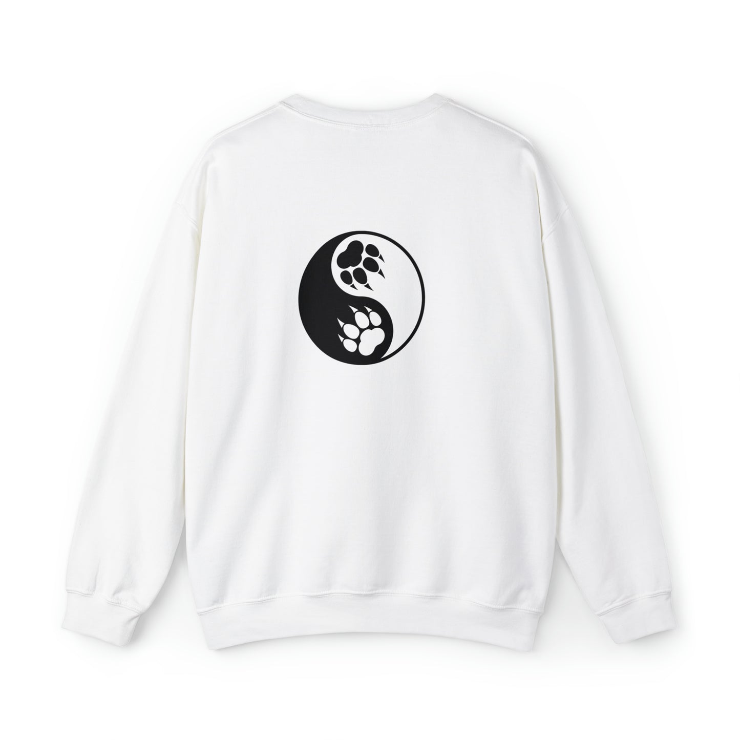 Yin Yang Paw Heavy Sweatshirt