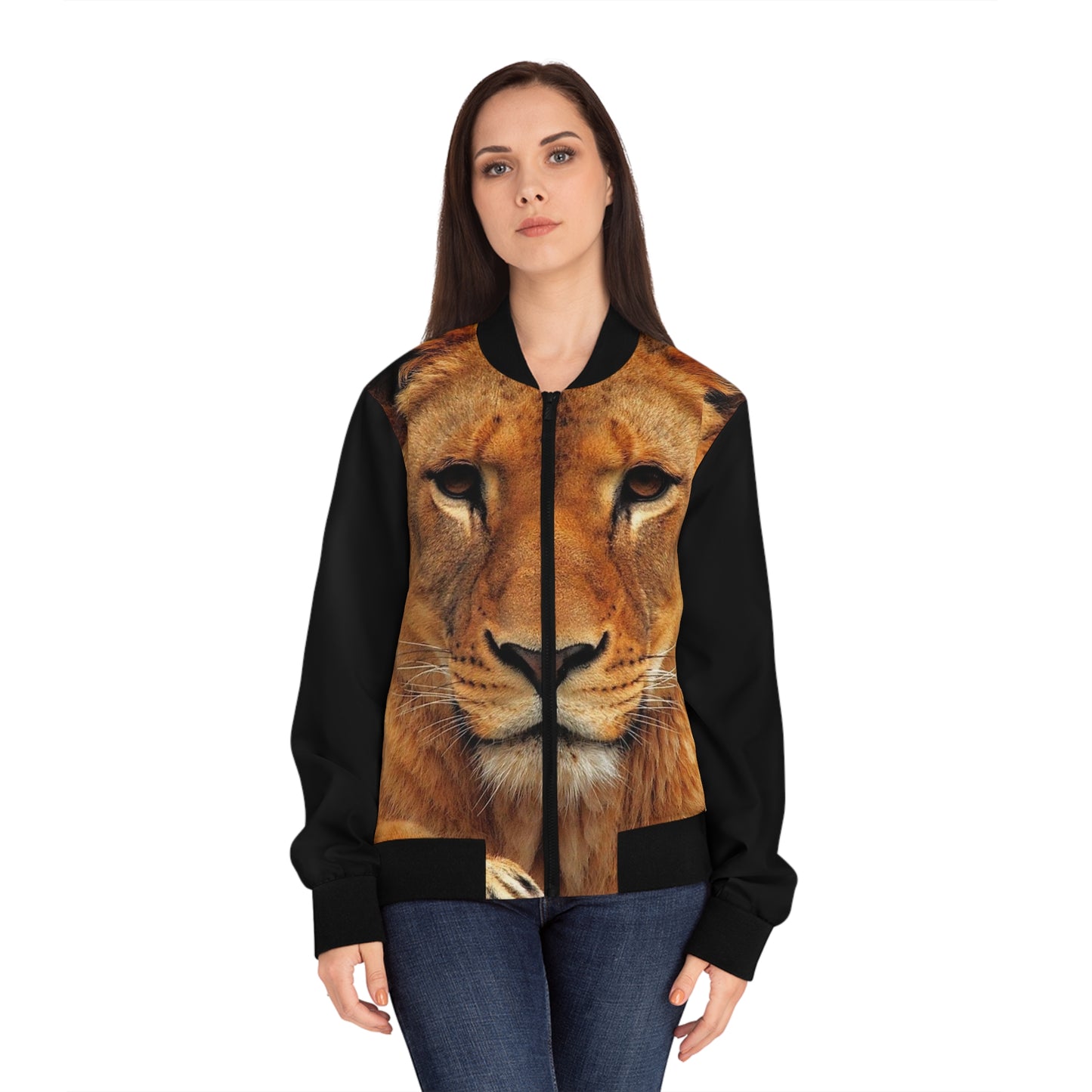 Woman's Lioness Bomber Jacket