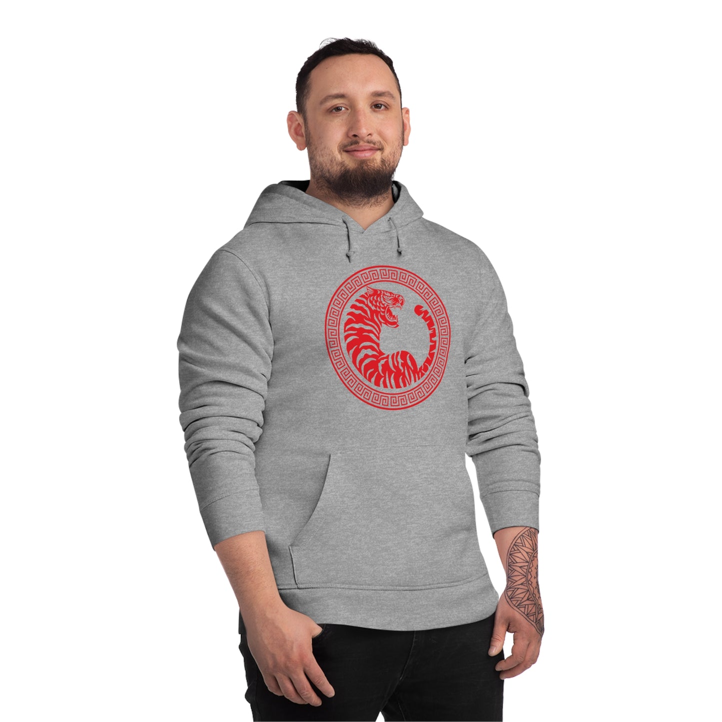 Eternal Tiger Organic Material Hoodie Sweatshirt