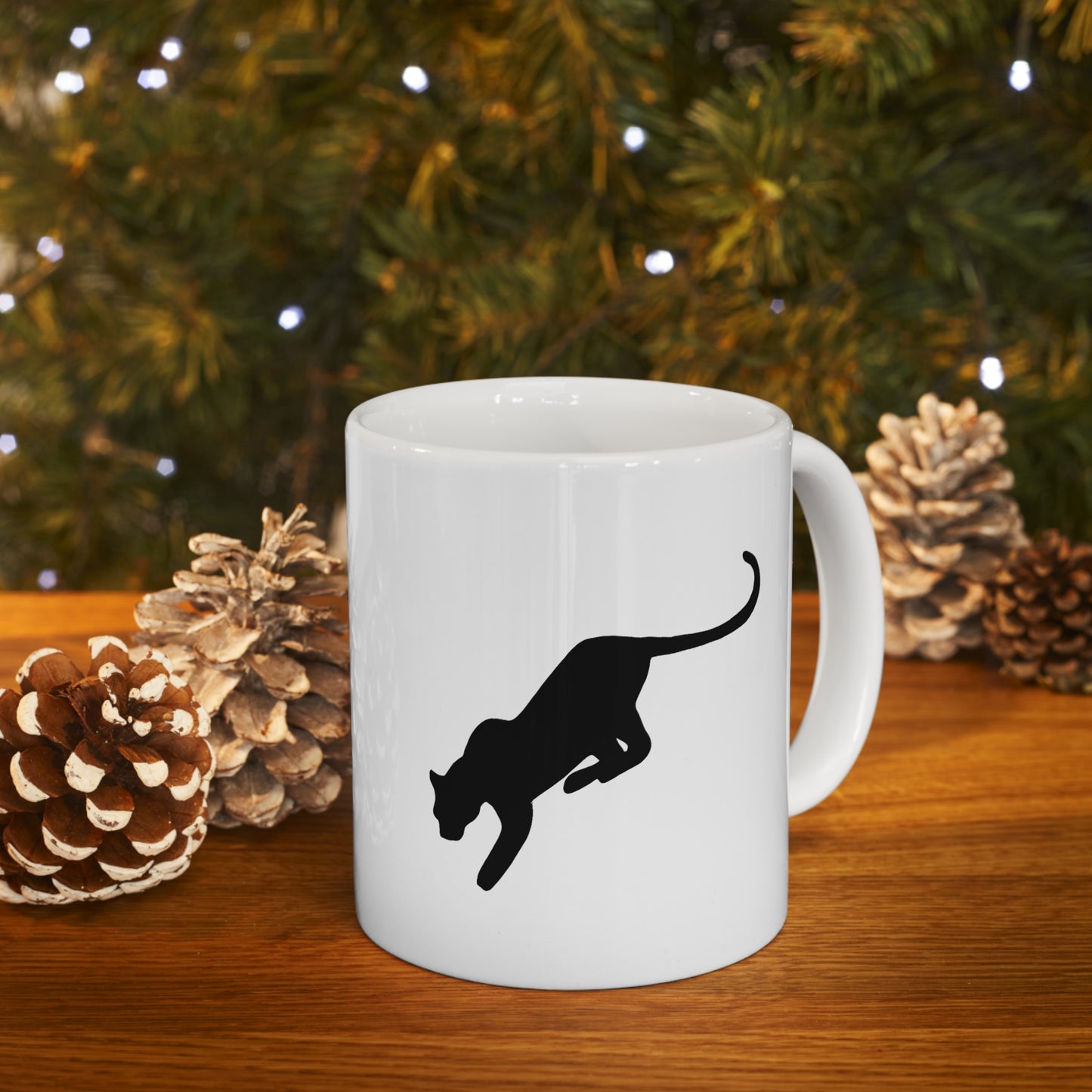 Panther Ceramic Mug Cup