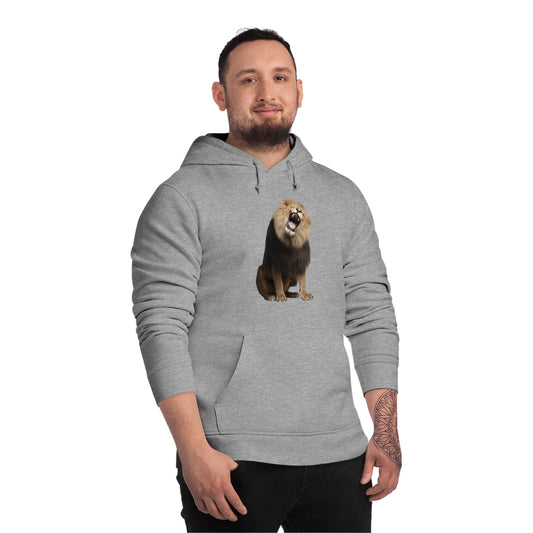 Lion Roar Organic Material Hoodie Sweatshirt