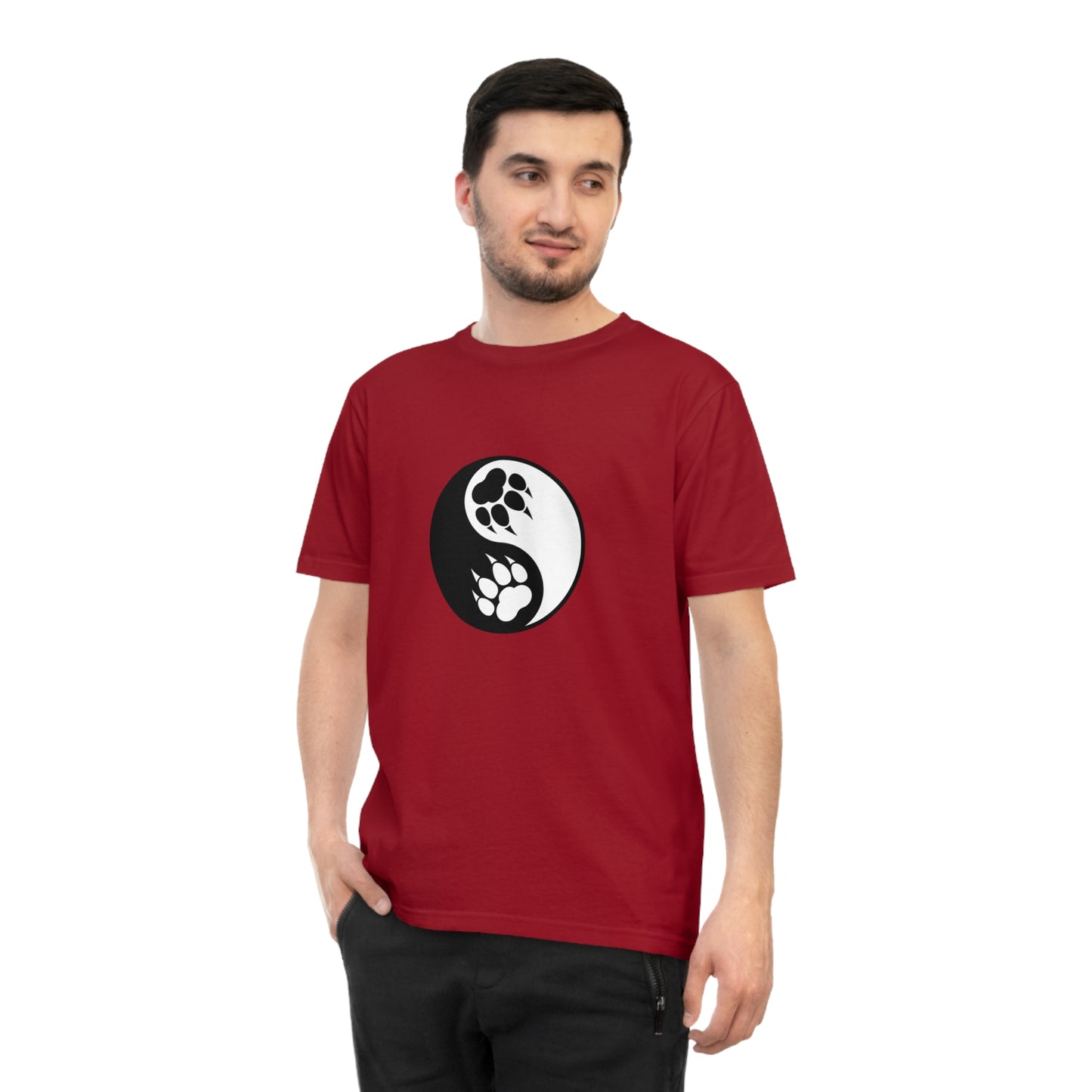 Yin Yang Paw Organic Cotton Jersey T-shirt