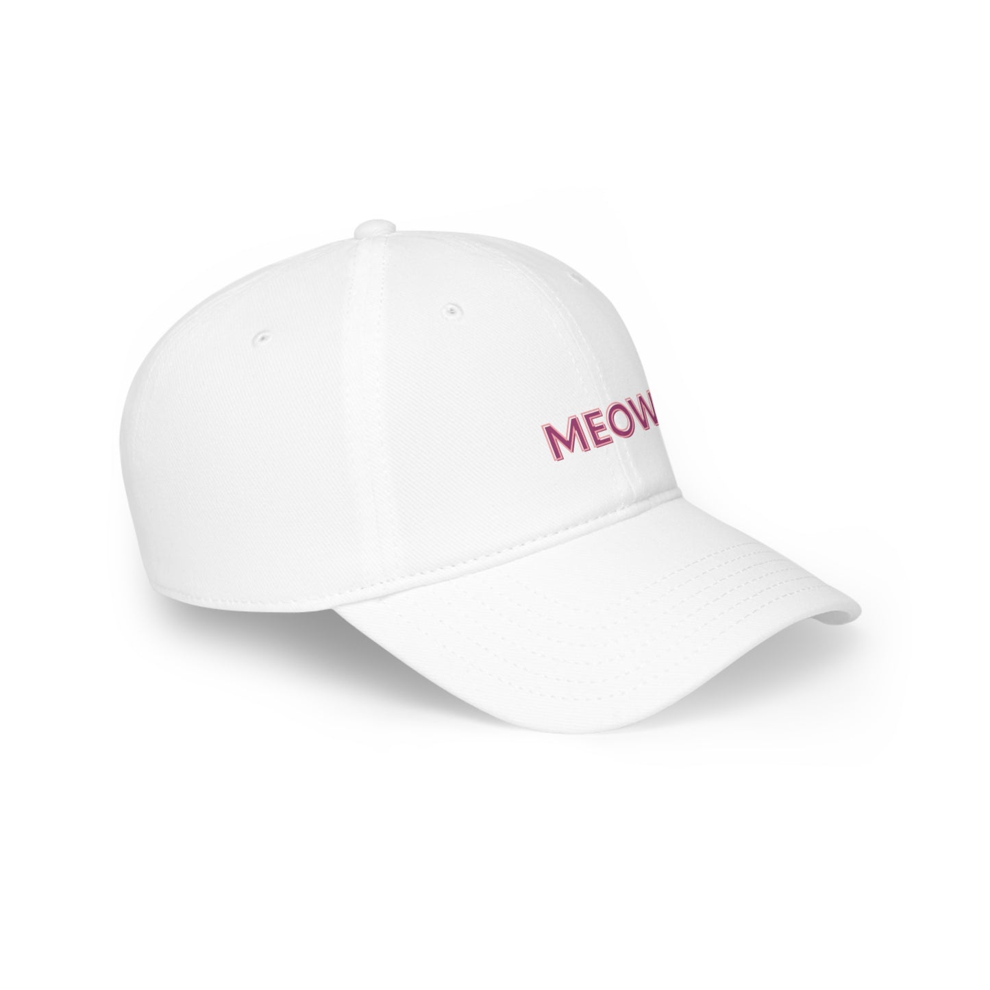 Meow Dad Hat Baseball Cap