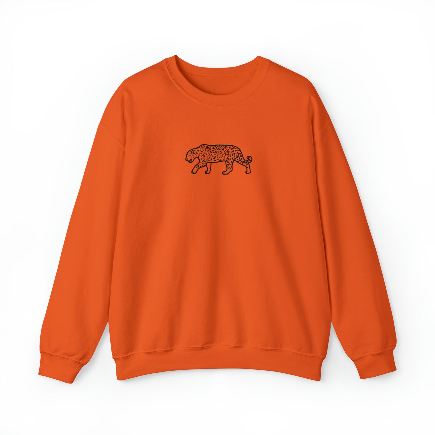 Jaguar Outline Heavy Sweatshirt