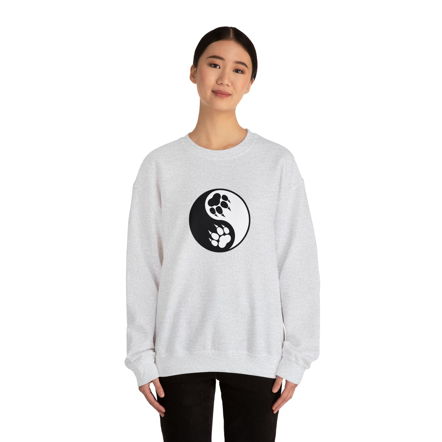 Yin Yang Paw Heavy Sweatshirt