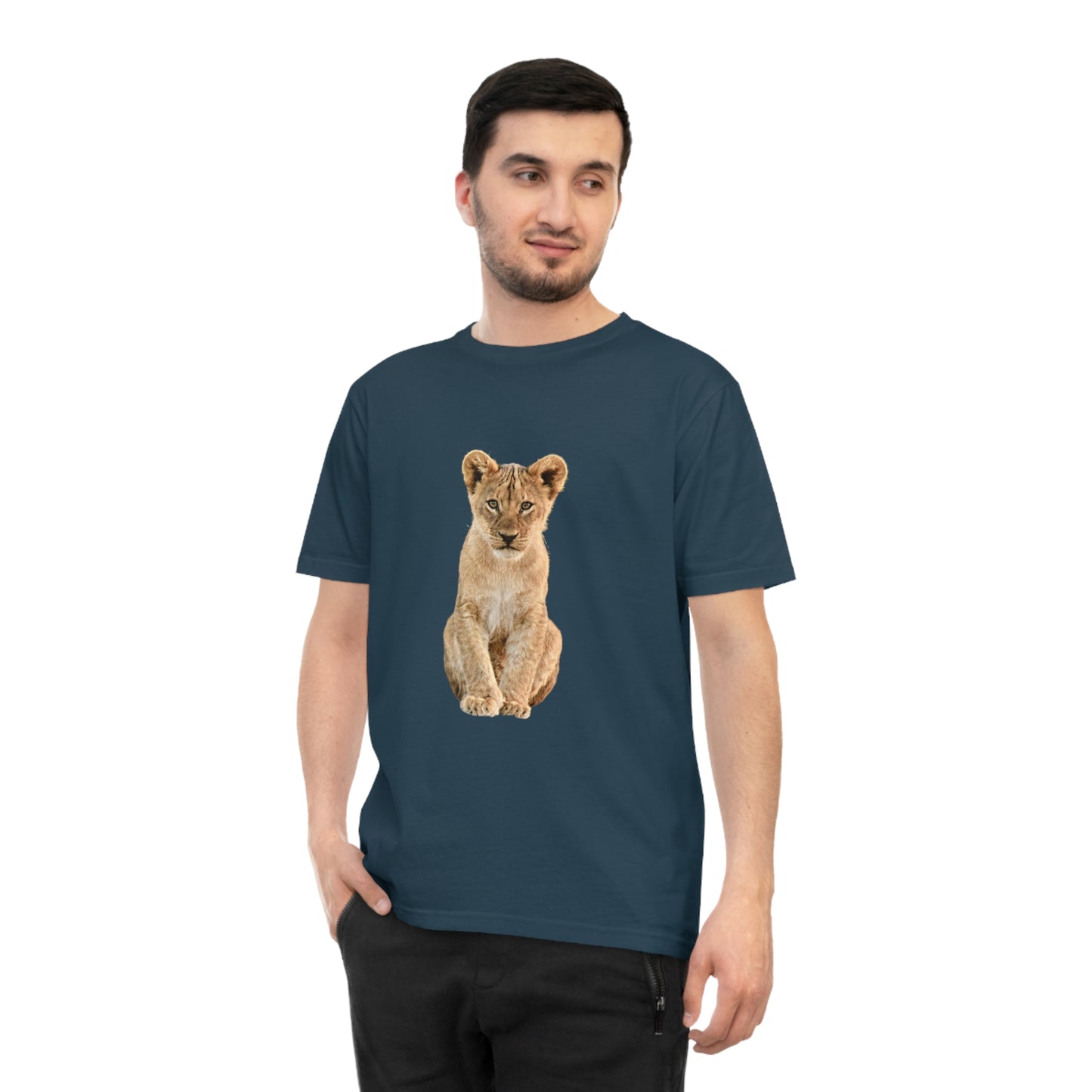 Organic Cotton Baby Lion Cub Jersey Shirt