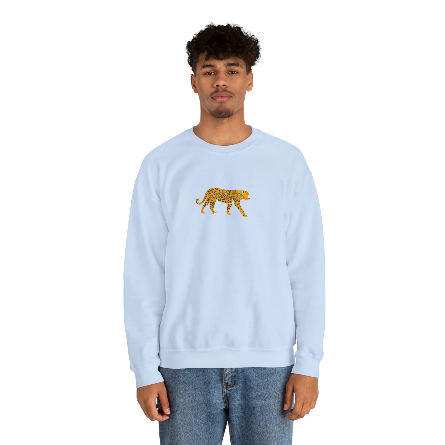 Leopard Crossing Heavy Sweatshirt