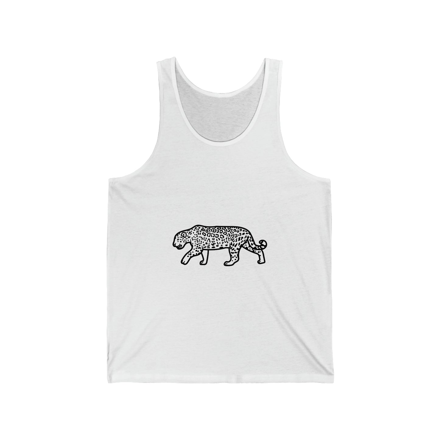 Jaguar Outline Jersey Tank Top Shirt