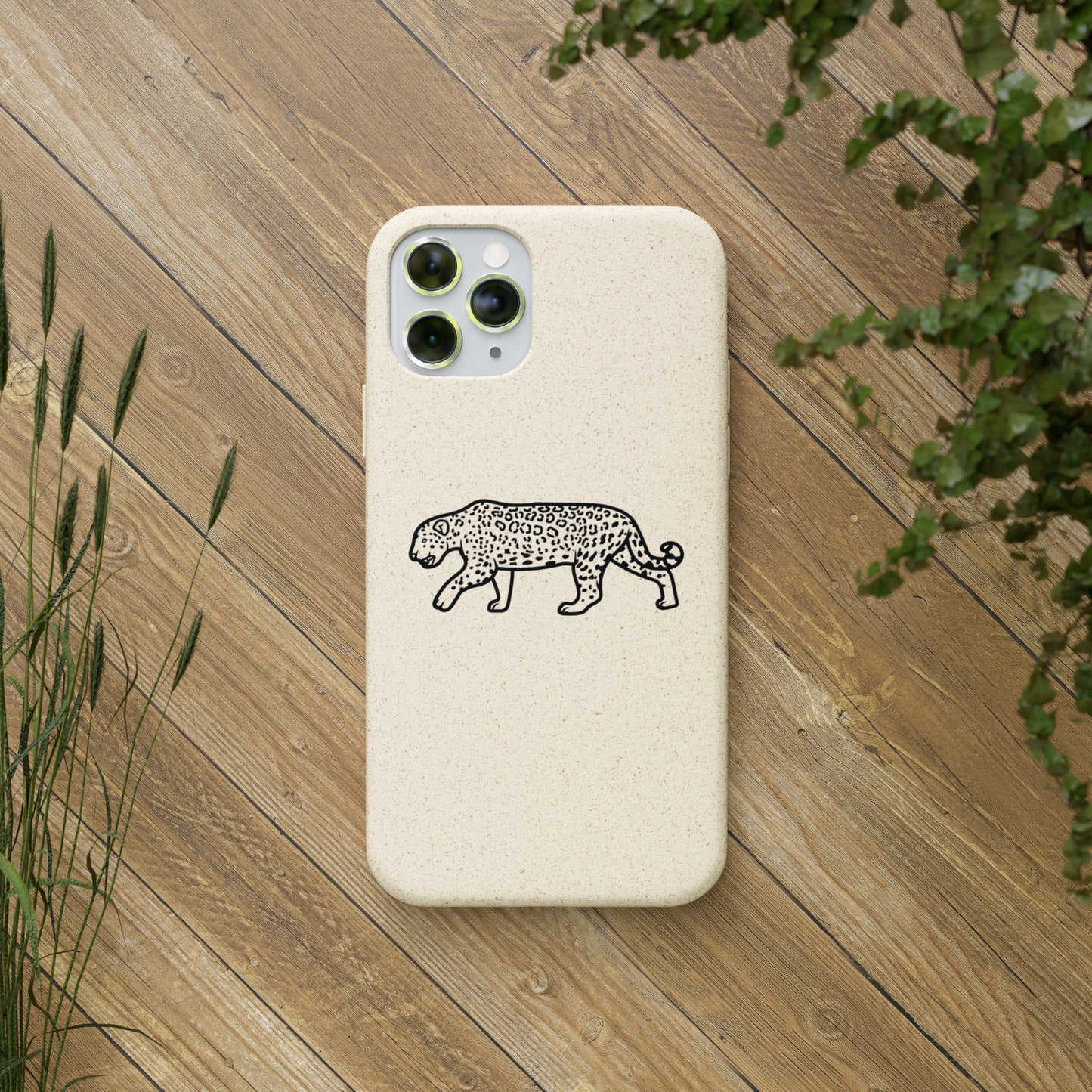 Jaguar Outline Biodegradable Phone Case