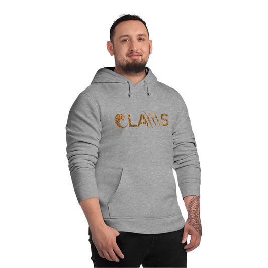 CLAWS Organic Material Hoodie Sweatshirt