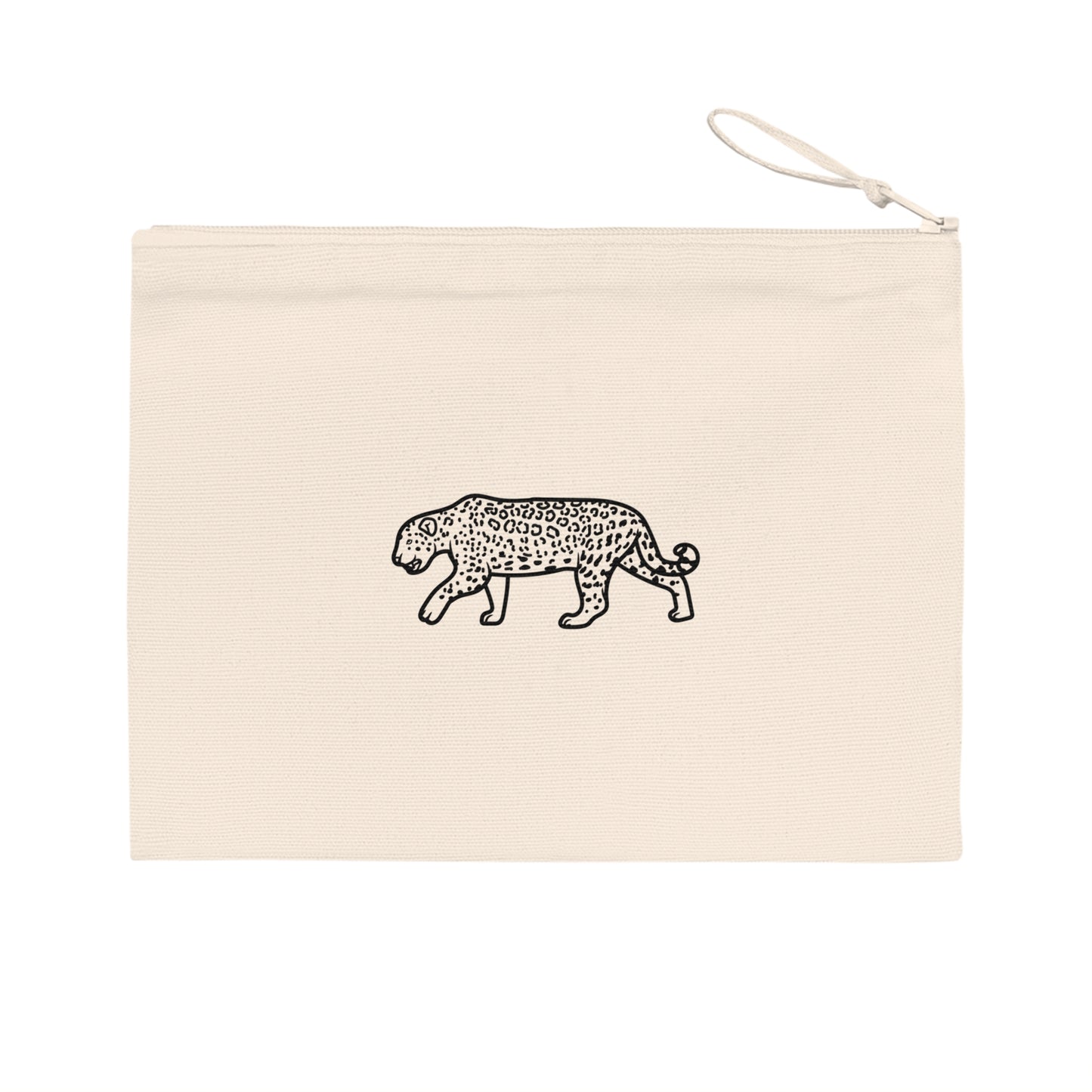 Jaguar Outline Eco-Material Pencil Bag