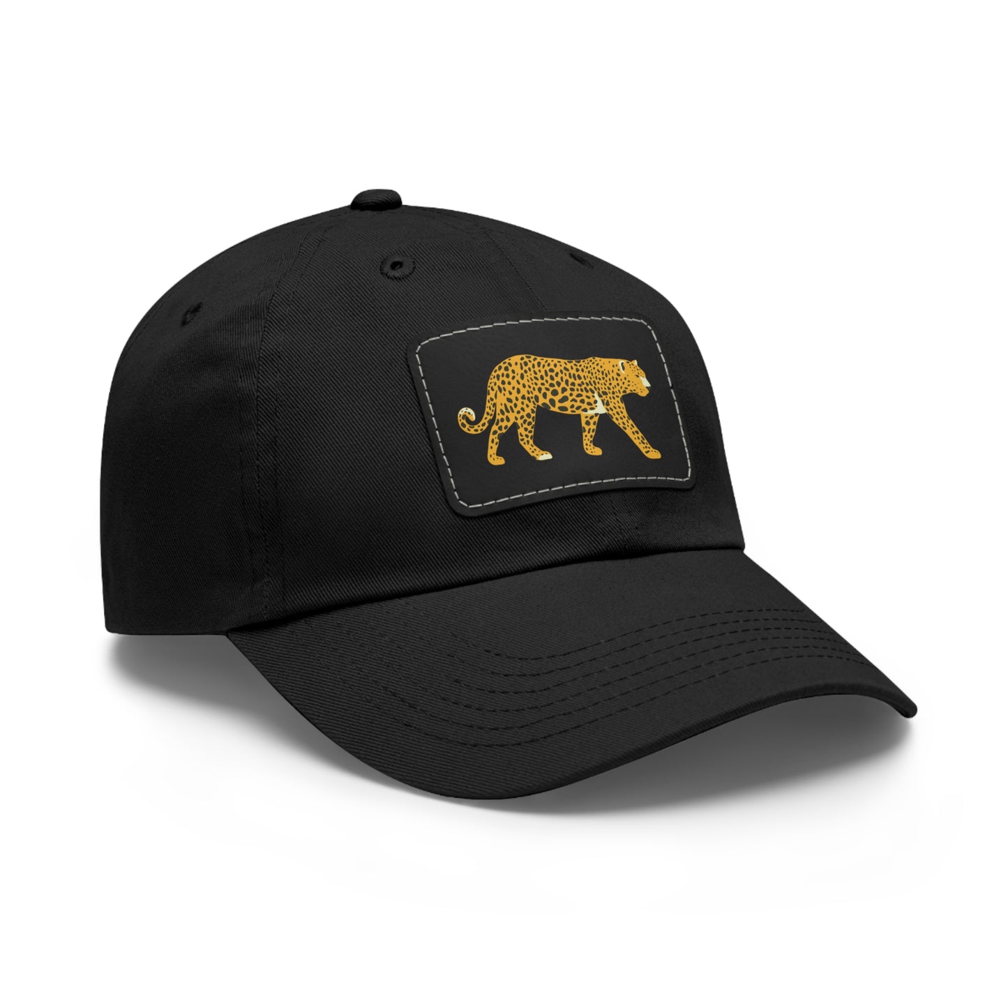 Leopard Crossing Patch Baseball Dad Hat