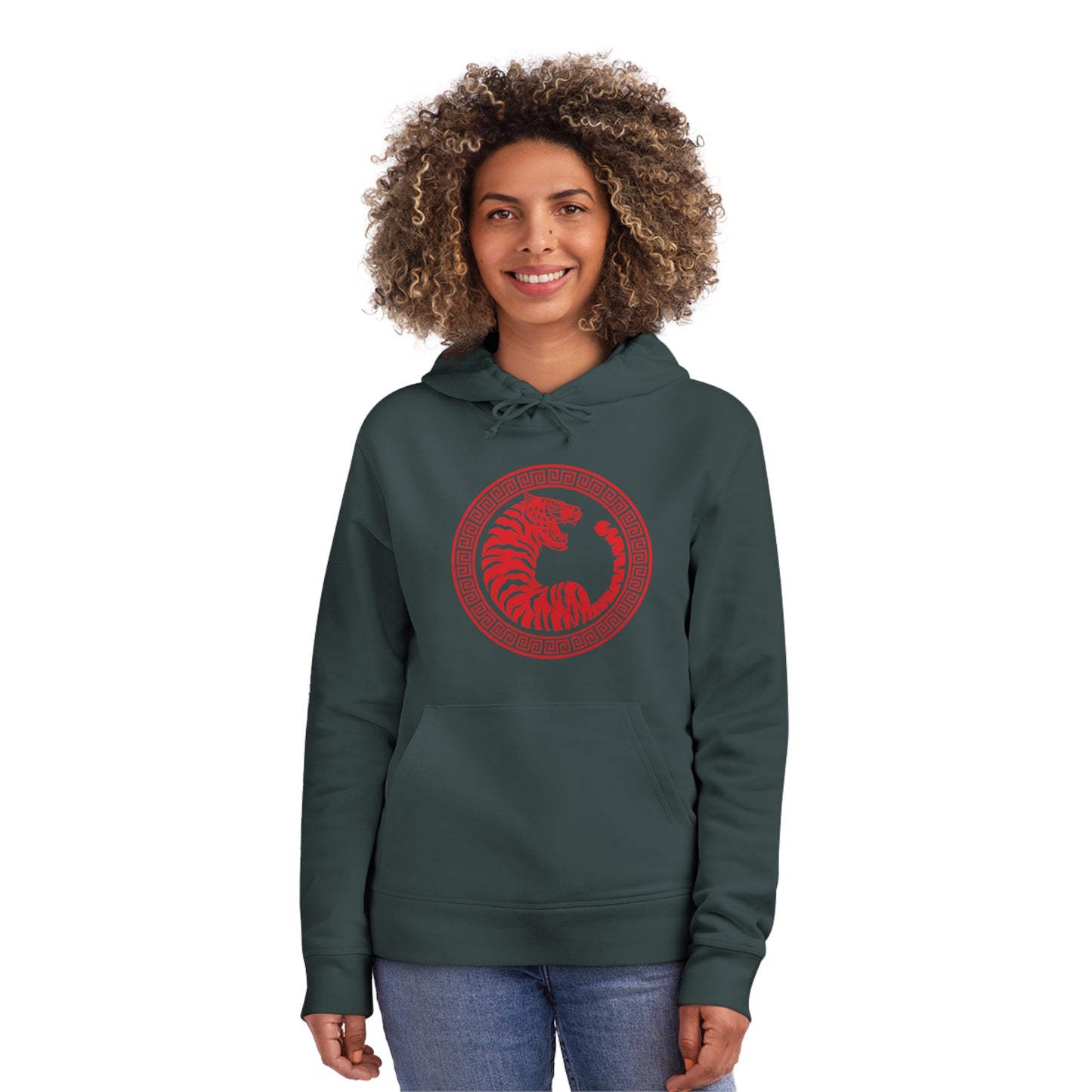 Eternal Tiger Organic Material Hoodie Sweatshirt