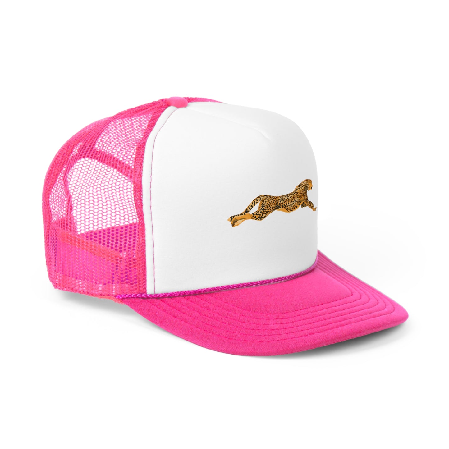 Cheetah Leap Trucker Mesh Hat