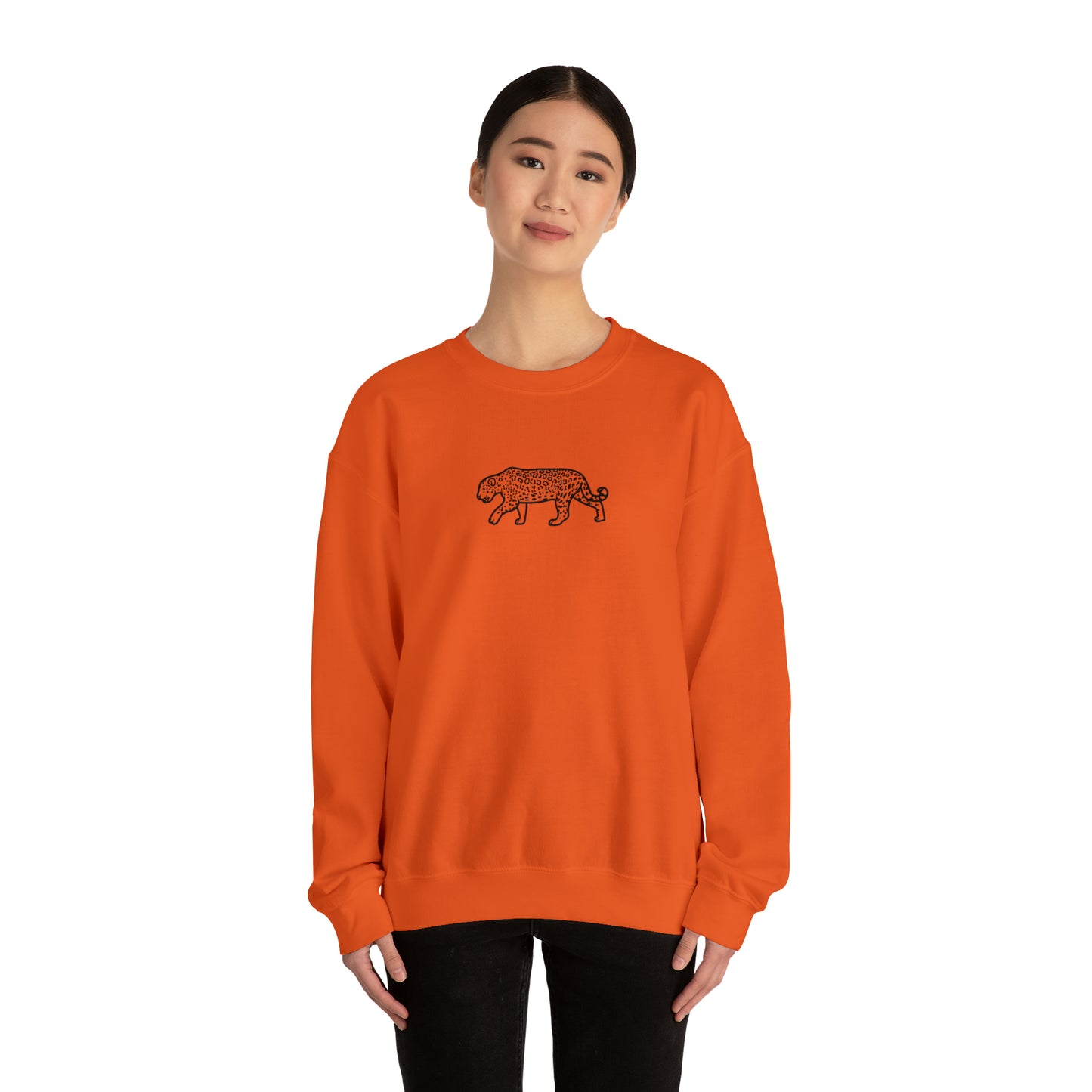 Jaguar Outline Heavy Sweatshirt