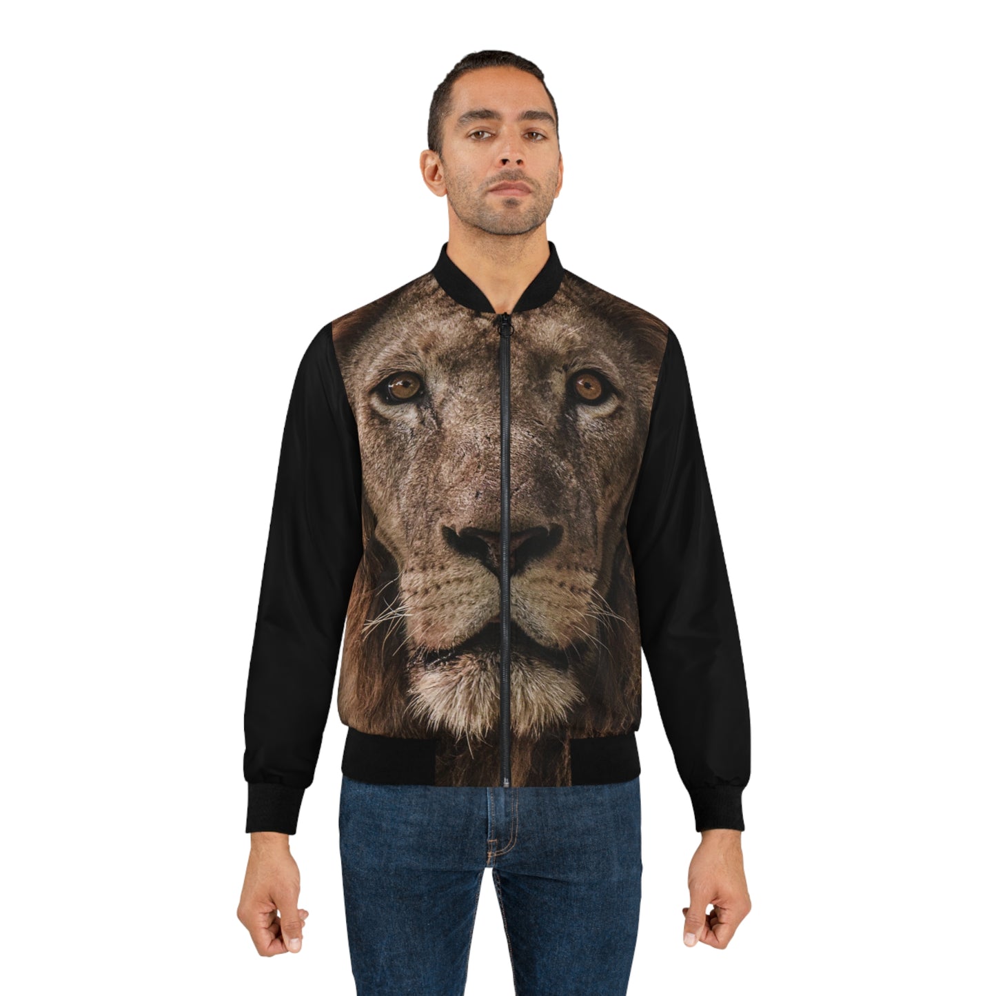 Men's Lion Bomber Jacket