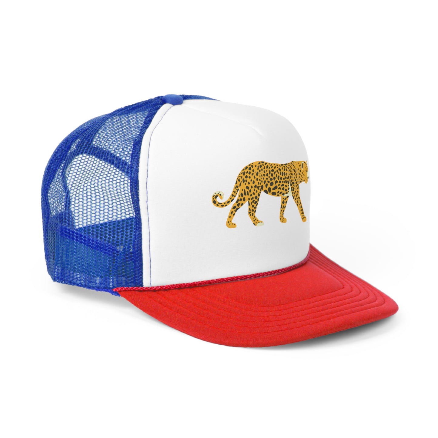 Leopard Mesh Trucker Hat