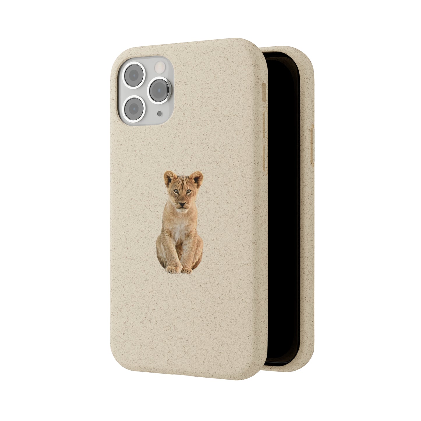 Baby Lion Cub Biodegradable Phone Case