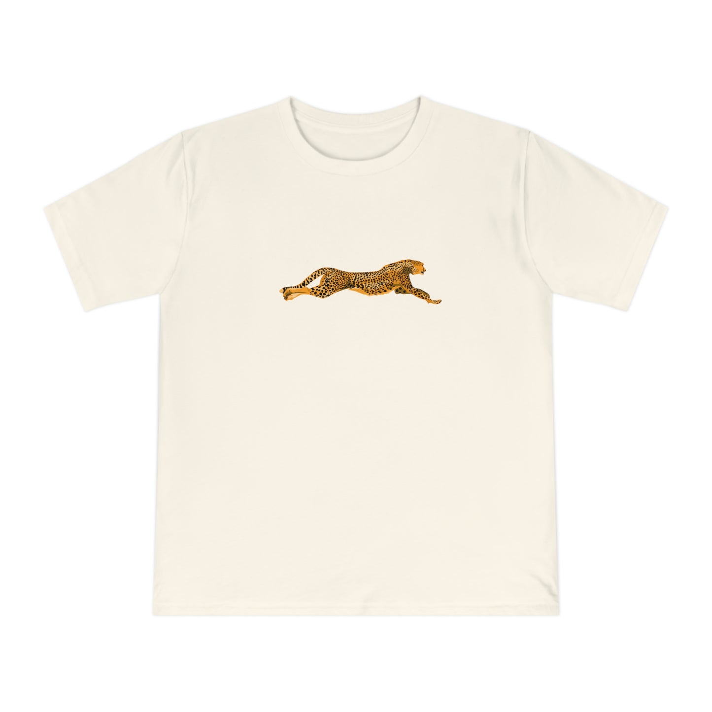 Cheetah Leap Organic Cotton T-shirt