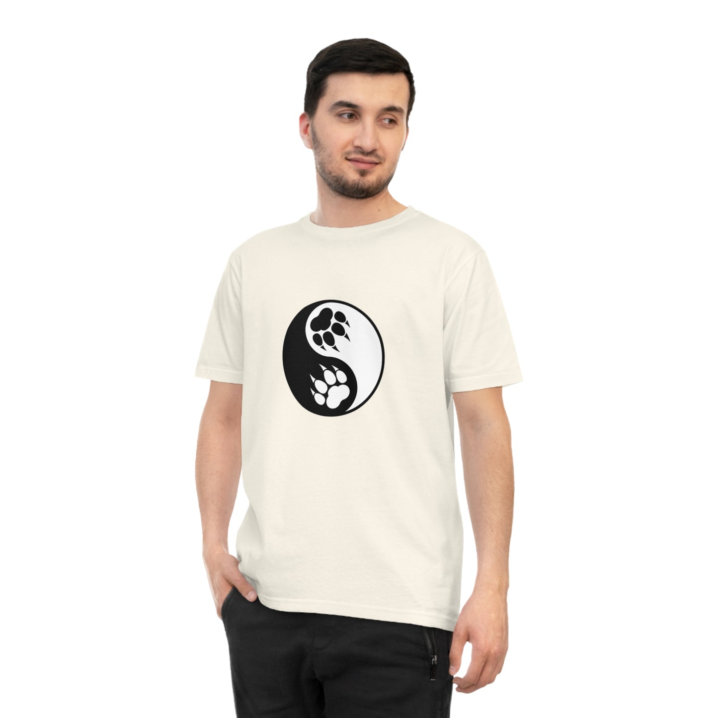 Yin Yang Paw Organic Cotton Jersey T-shirt