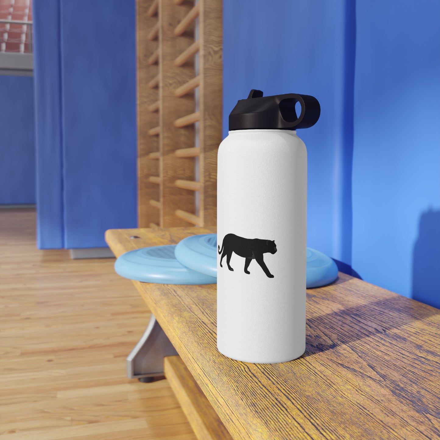 Black Panther Stainless Steel Water Bottle