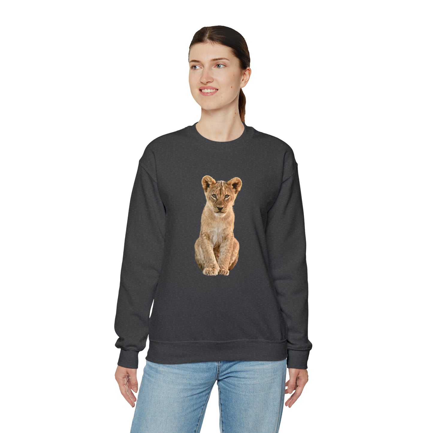 Baby Lion Cub Heavy Sweatshirt