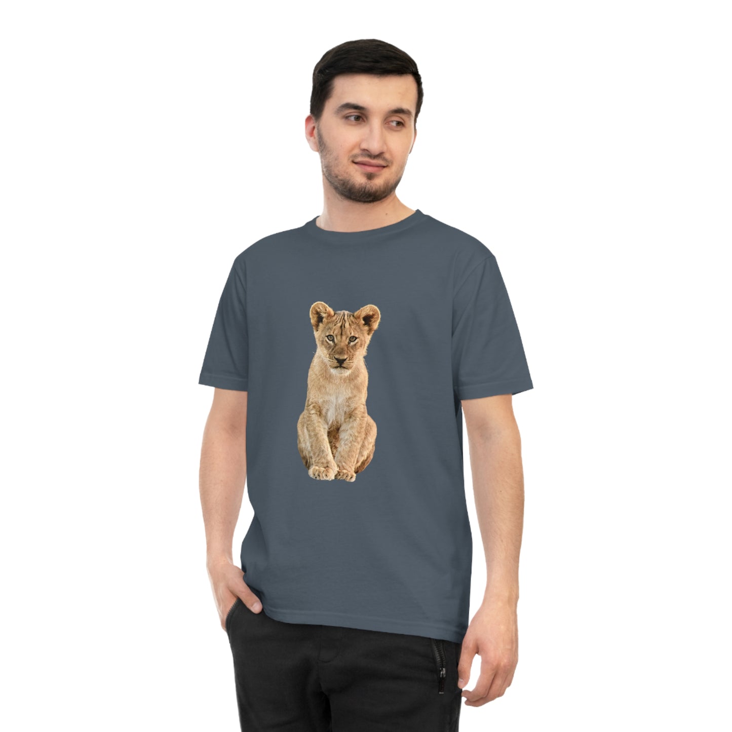 Organic Cotton Baby Lion Cub Jersey Shirt