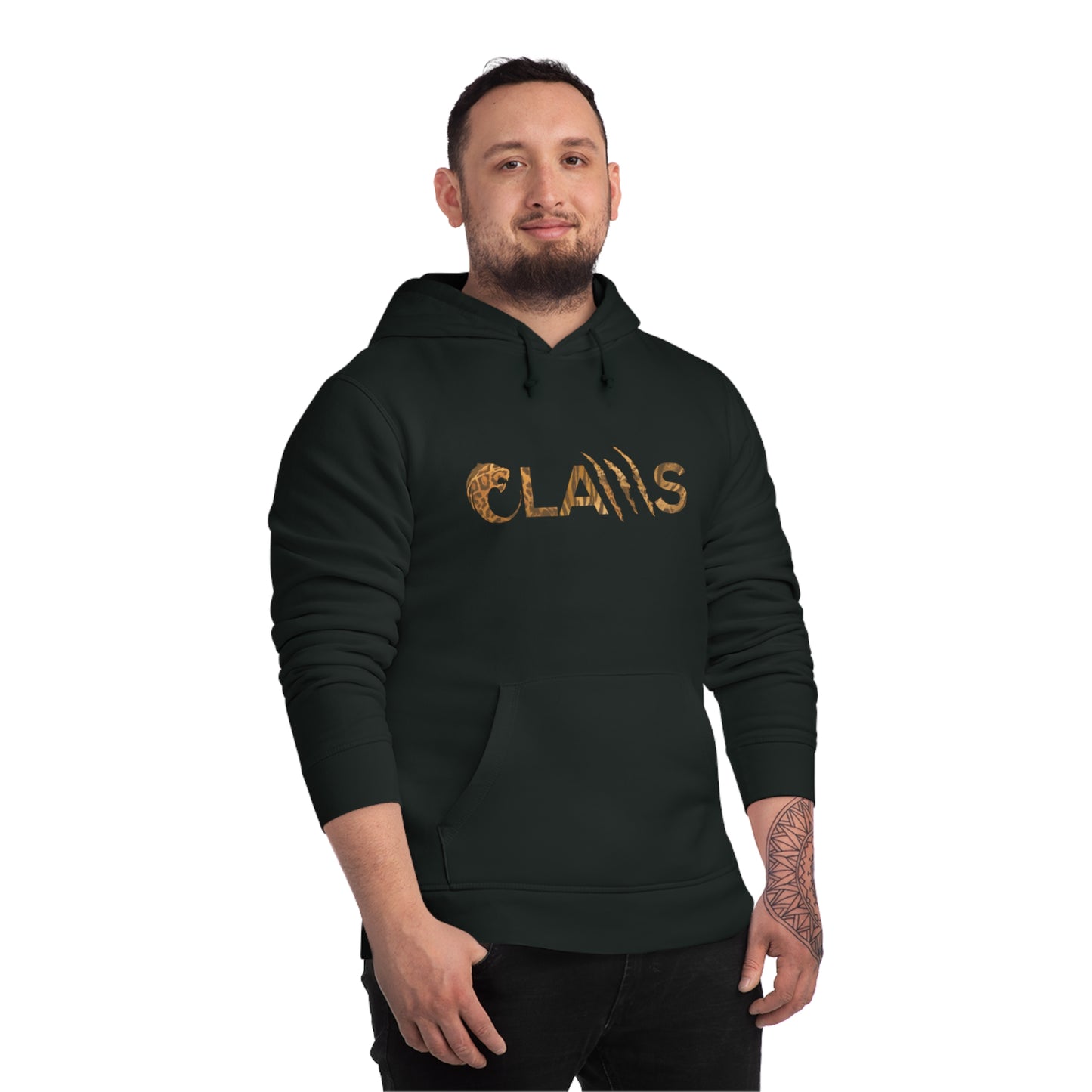 CLAWS Organic Material Hoodie Sweatshirt